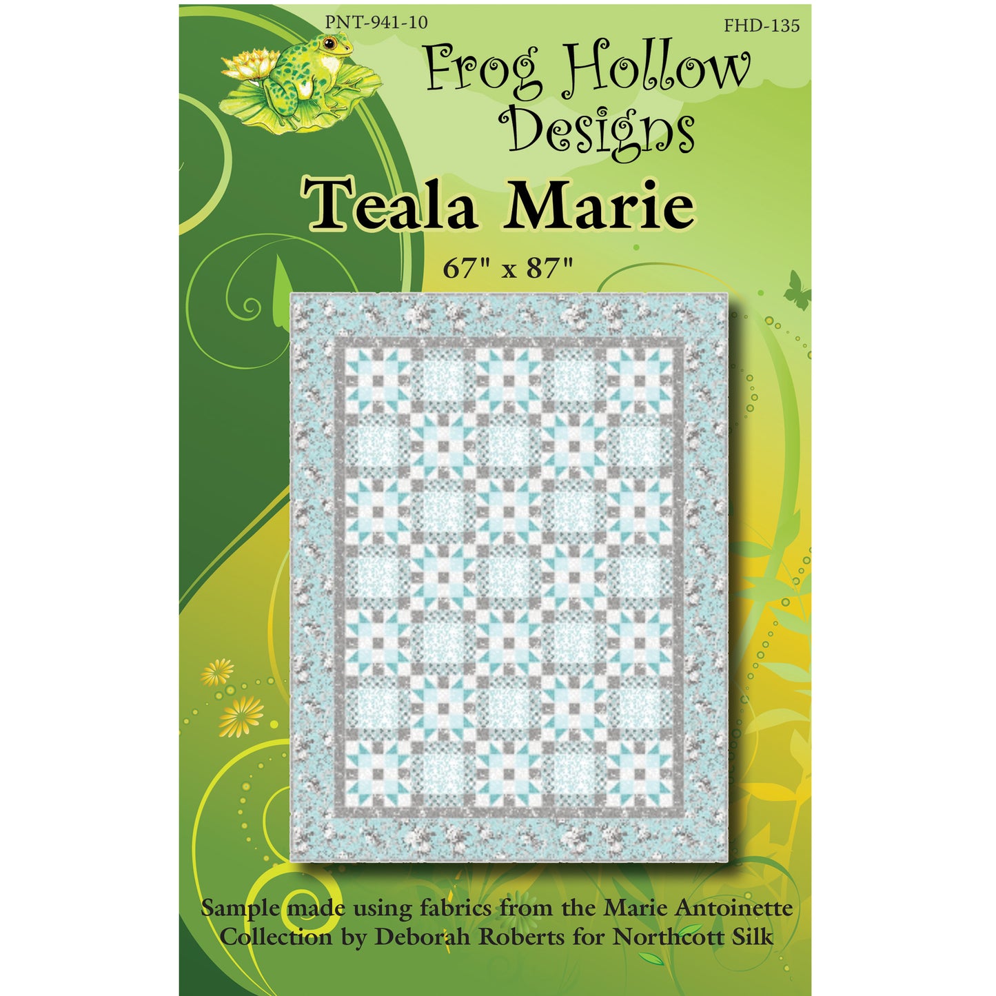 Teala Marie Quilt Pattern FHD-135 - Paper Pattern