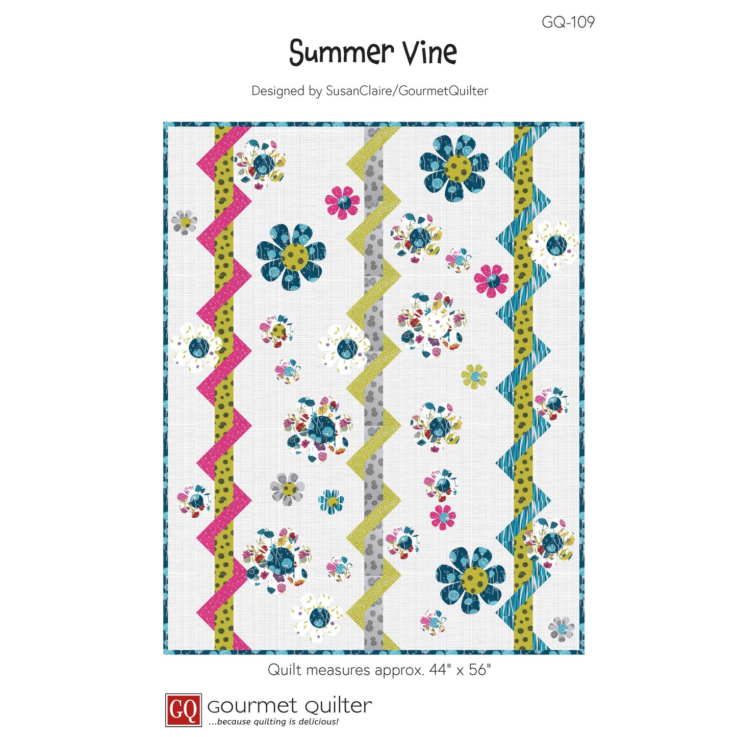 Summer Vine Quilt Pattern GQ-109w - Wholesale Product