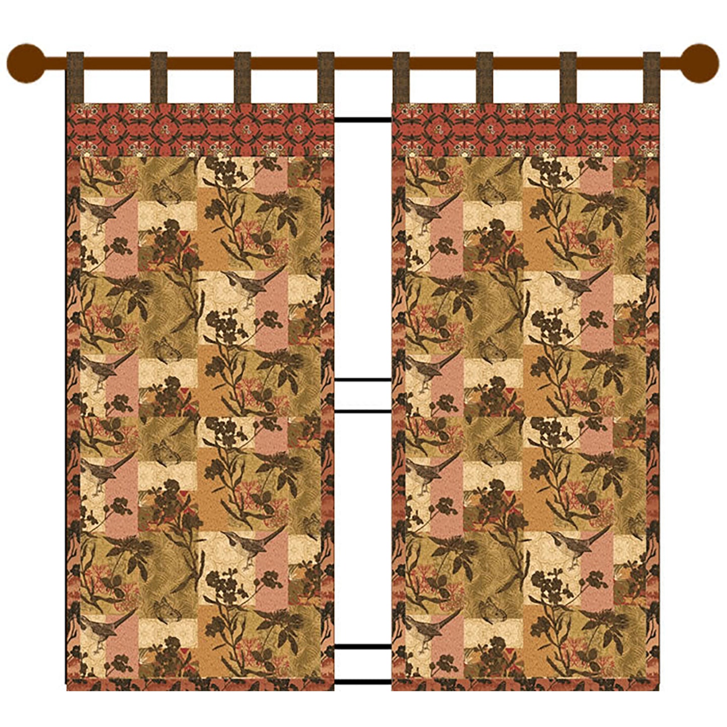 Sunset in the Sierras Quilt Set Pattern GTD-116 - Paper Pattern