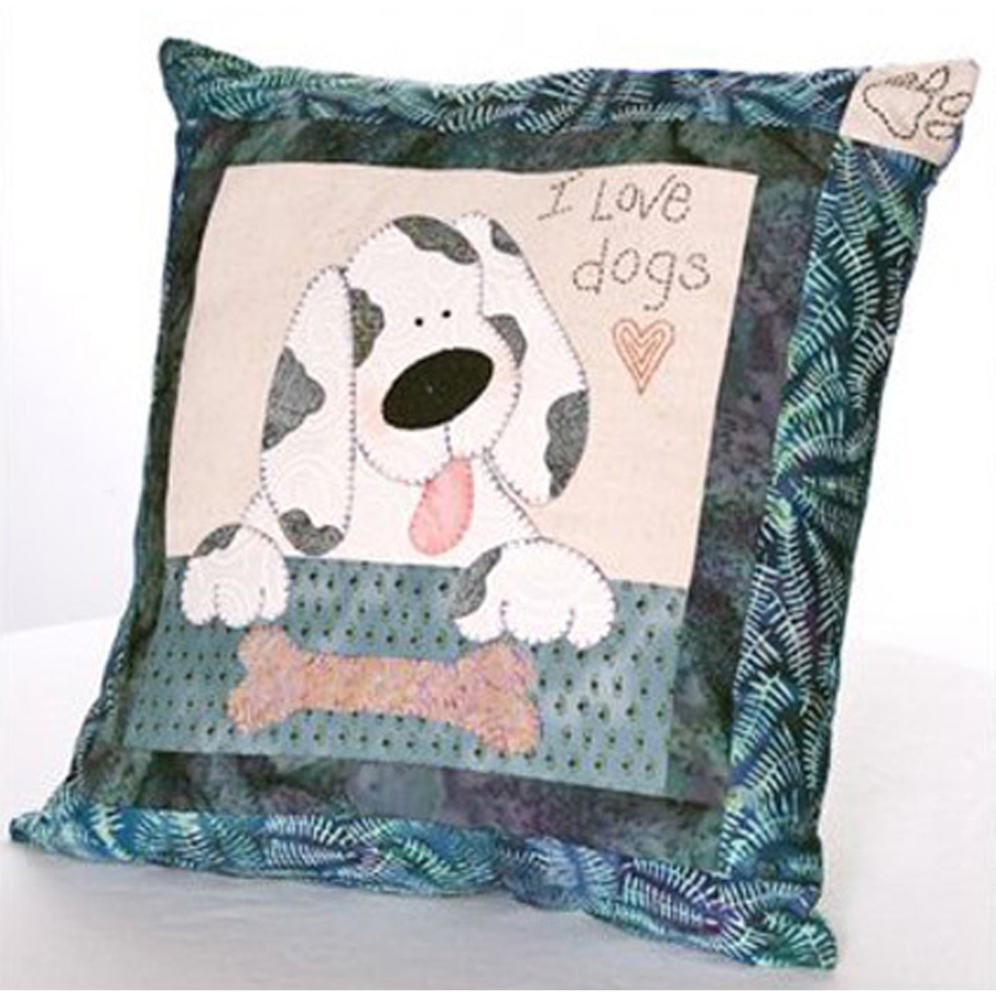 Fur Ever Friends Wall Hanging or Pillow Pattern HBH-101 - Paper Pattern