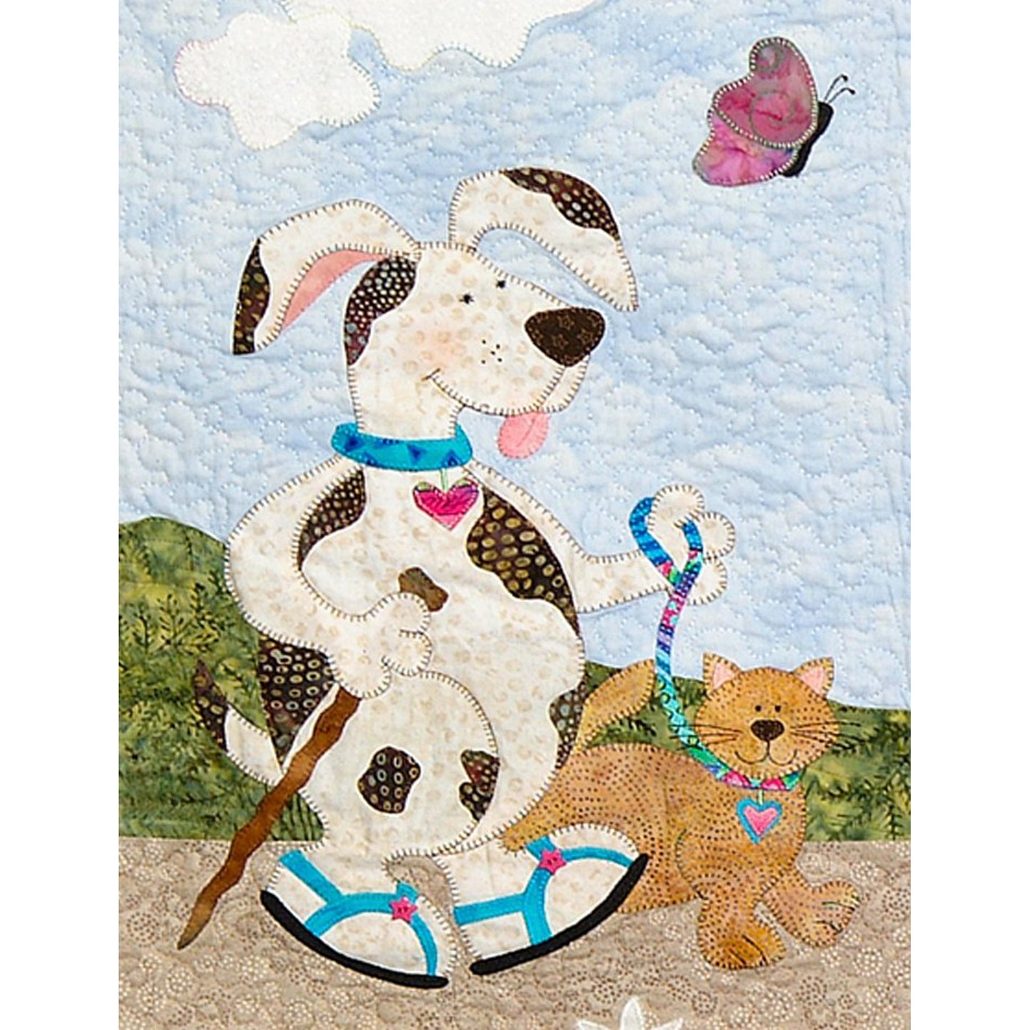 Walk, Run, Ride Wall Hanging Pattern HBH-111 - Paper Pattern