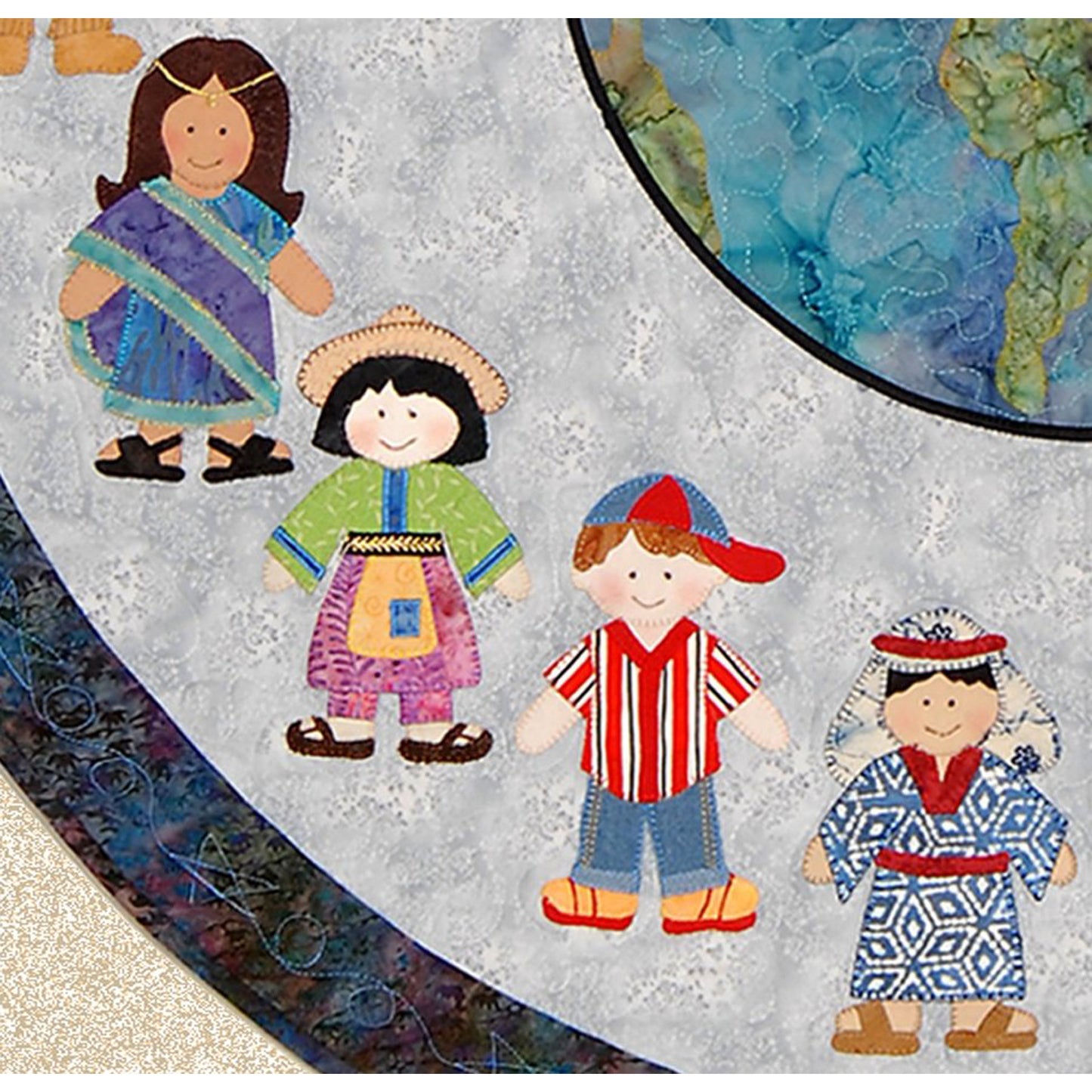 We Are The World Pattern HBH-117 - Paper Pattern