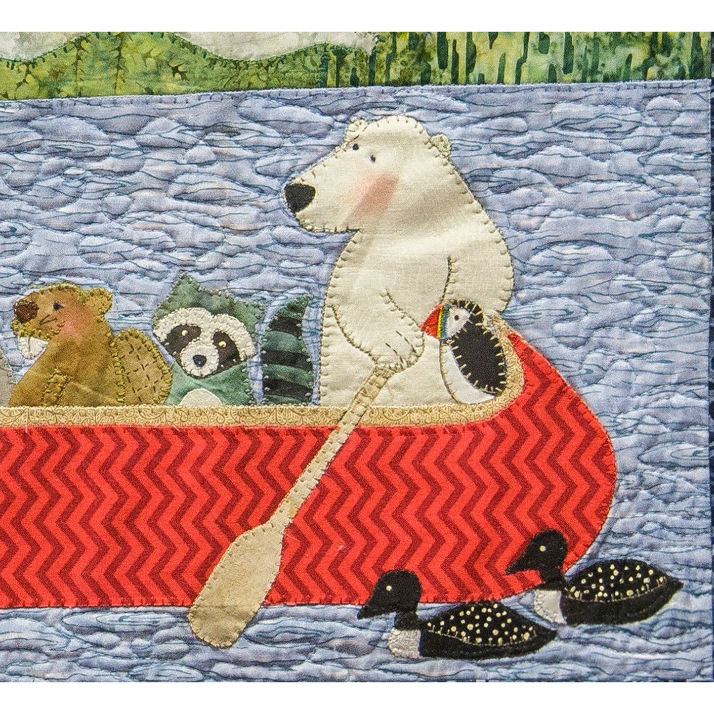 Row, Row, Row Your Boat Wall Hanging HBH-127e - Downloadable Pattern