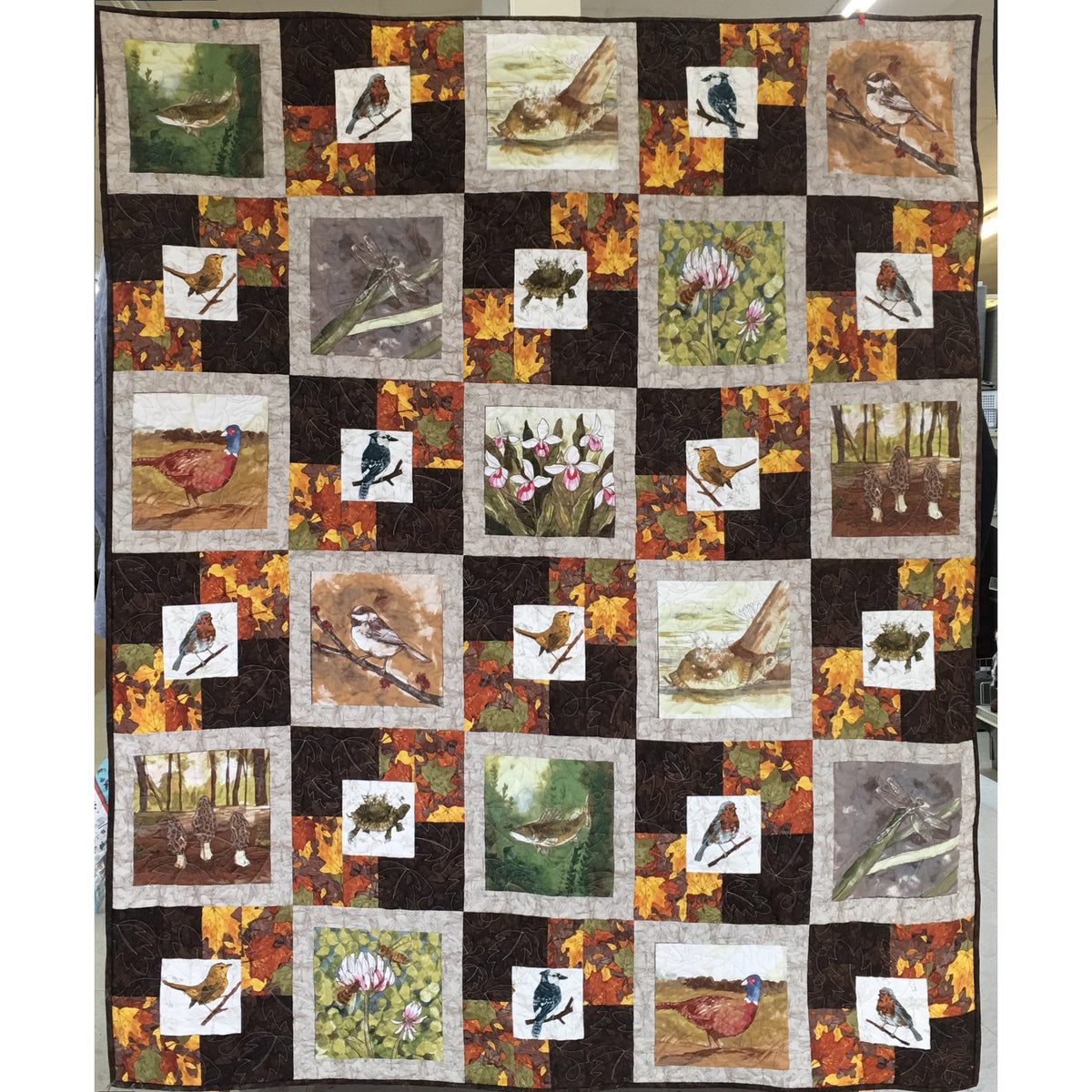 Fun With Squares Quilt Pattern HCL-102 - Paper Pattern