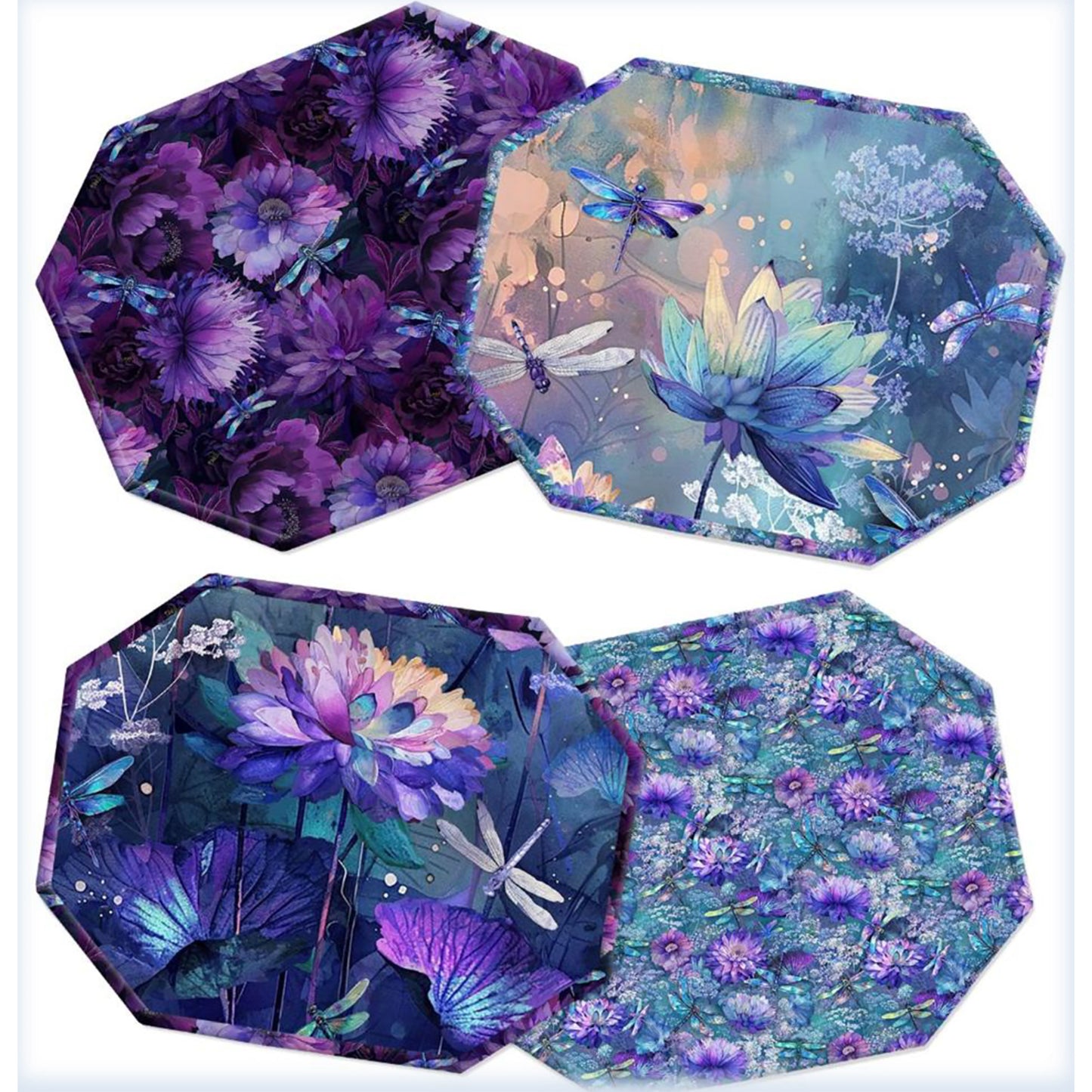 Playing with Panels Placemats & Napkins Pattern JMD-240 - Paper Pattern