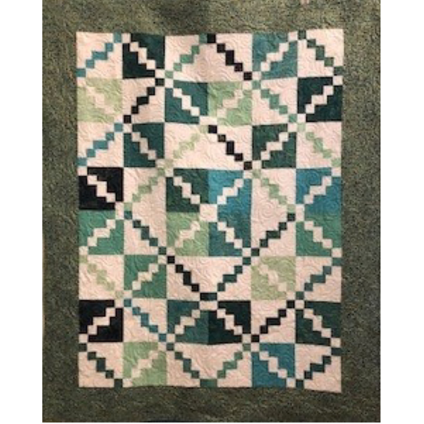 Argyle Quilt Pattern LOB-147 - Paper Pattern