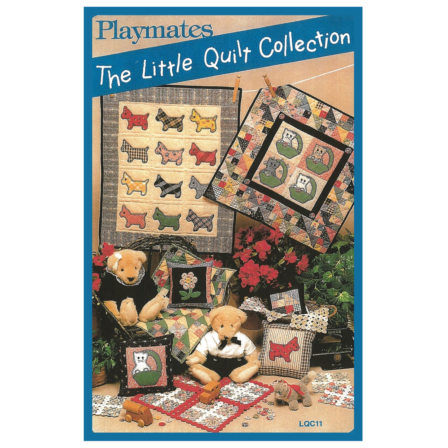 Playmates Quilt Pattern LQC-11 - Paper Pattern