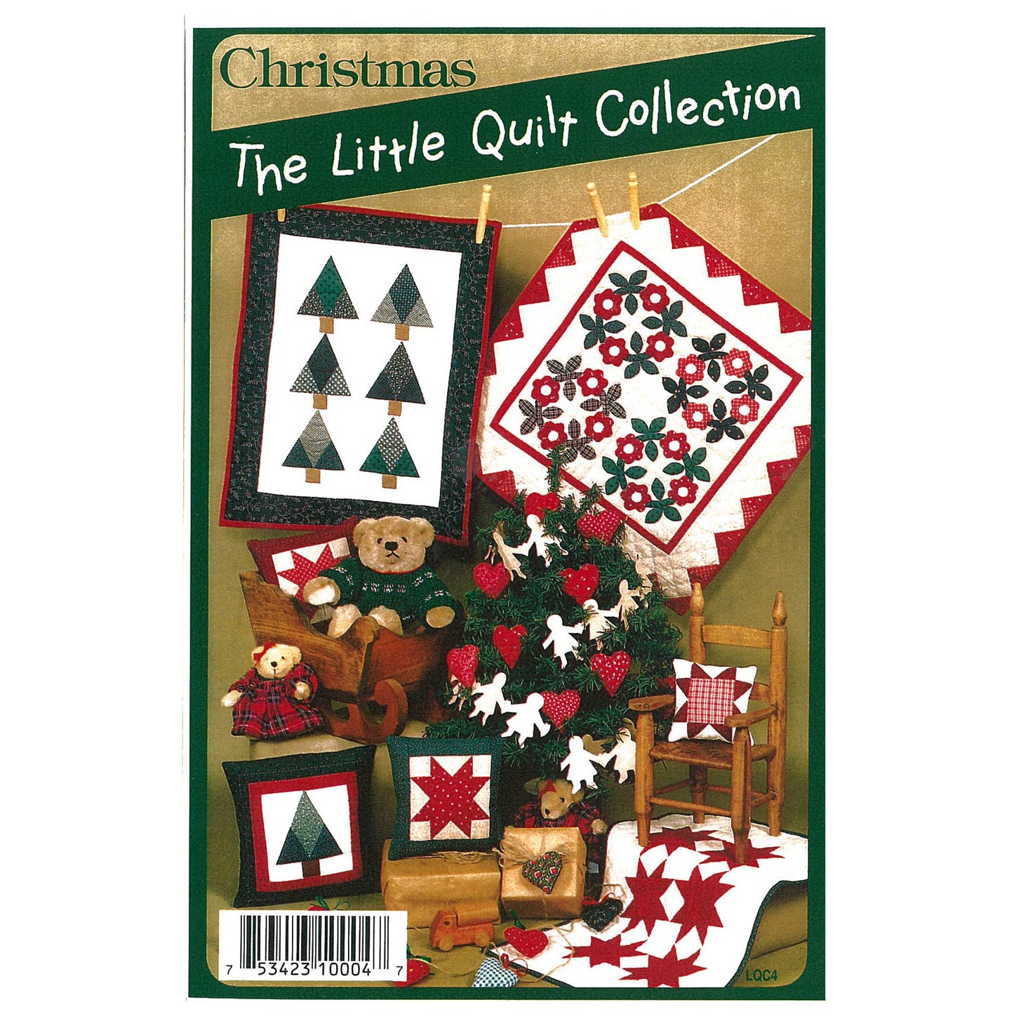 Christmas Quilt Pattern LQC-4 - Paper Pattern