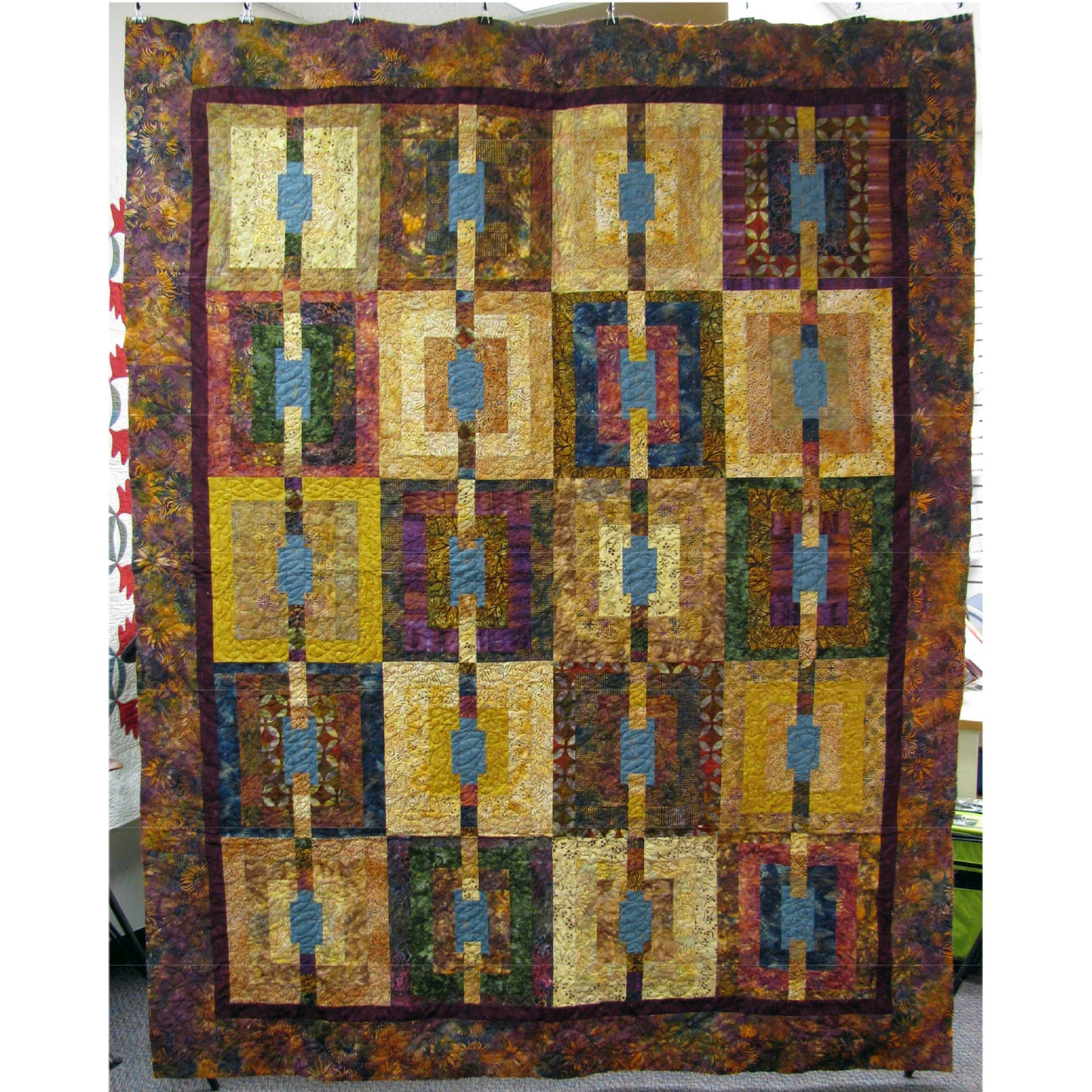 Fat Quarter Swap Quilt MD-40e - Downloadable Pattern