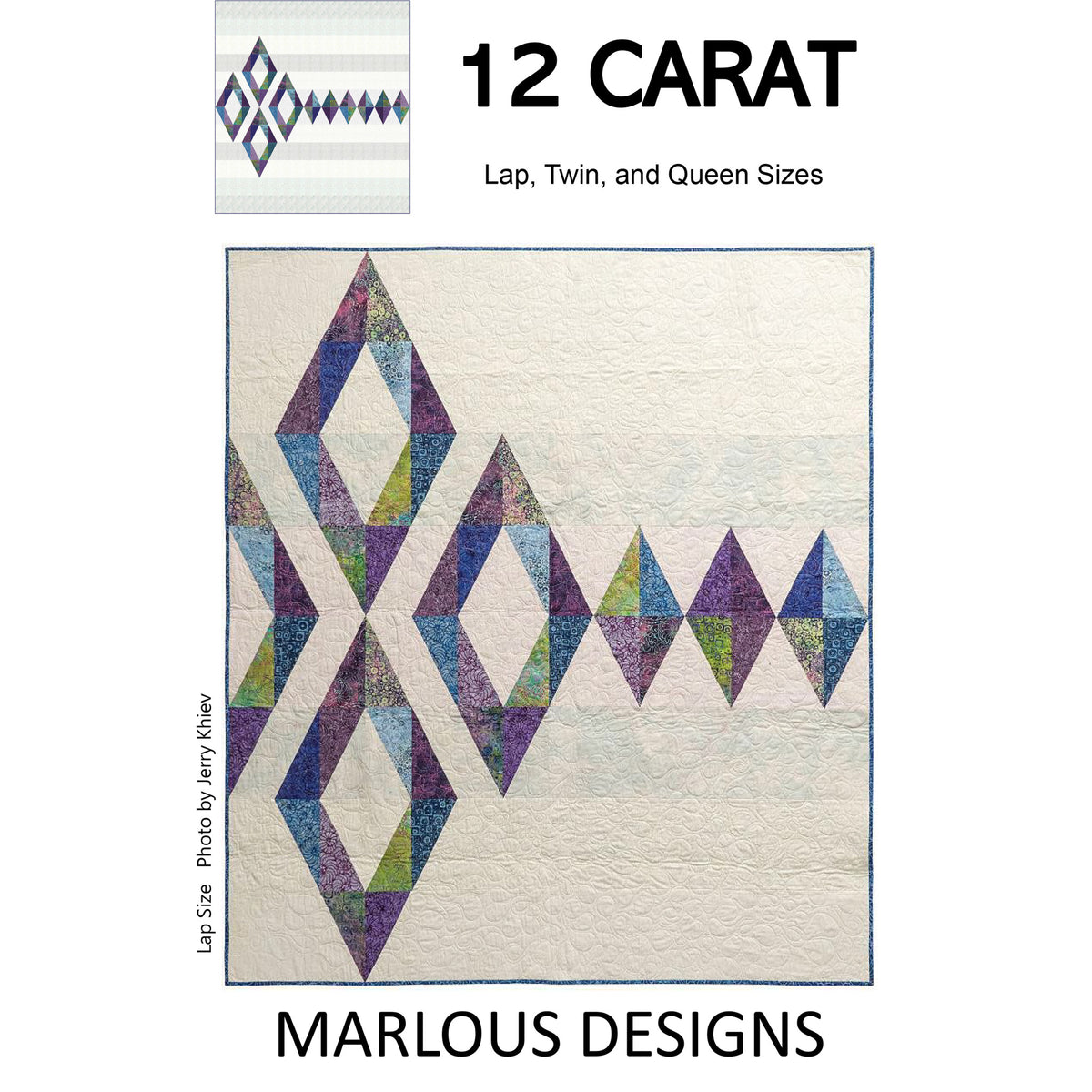 12 Carat Quilt Pattern MD-93w - Wholesale Product
