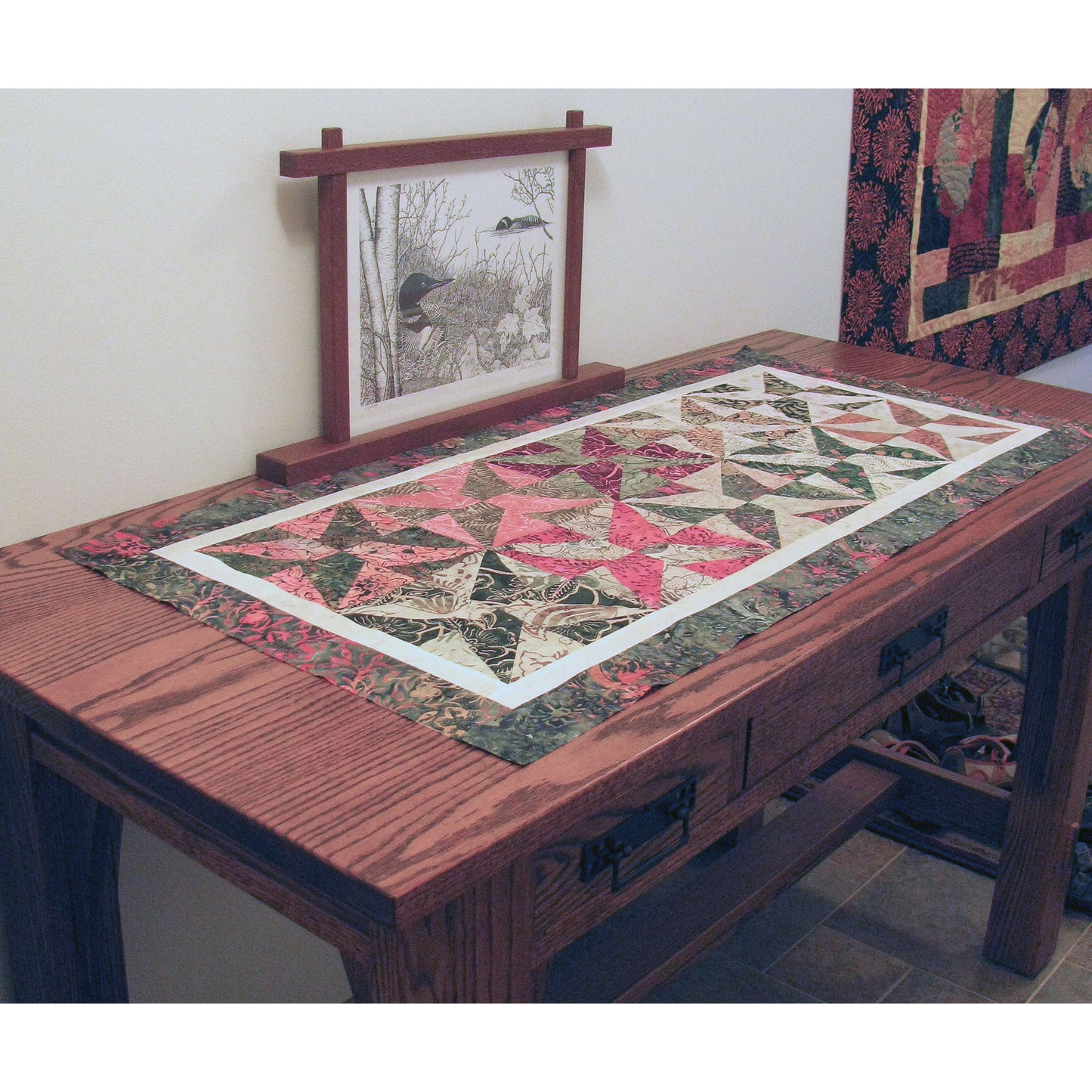 Epicurean Delight Table Runner MD-TR12e - Downloadable Pattern