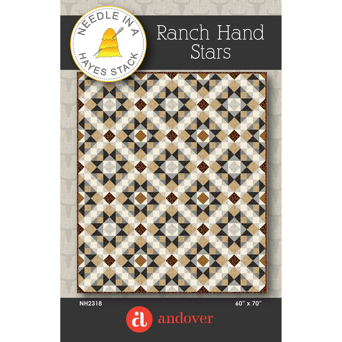Ranch Hand Stars Quilt NH-2318e - Downloadable Pattern