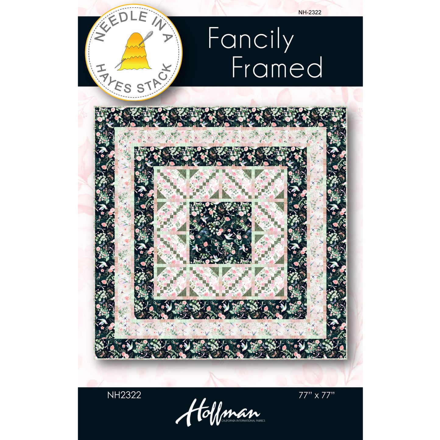 Fancily Framed Quilt NH-2322e - Downloadable Pattern