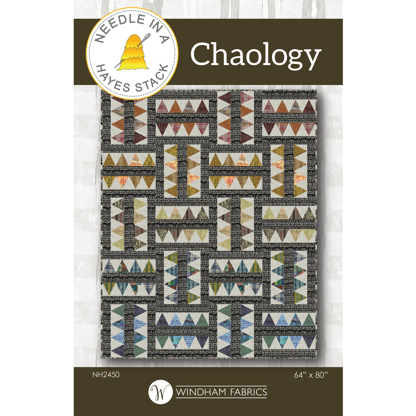 Cover image of pattern for Chaology Quilt.