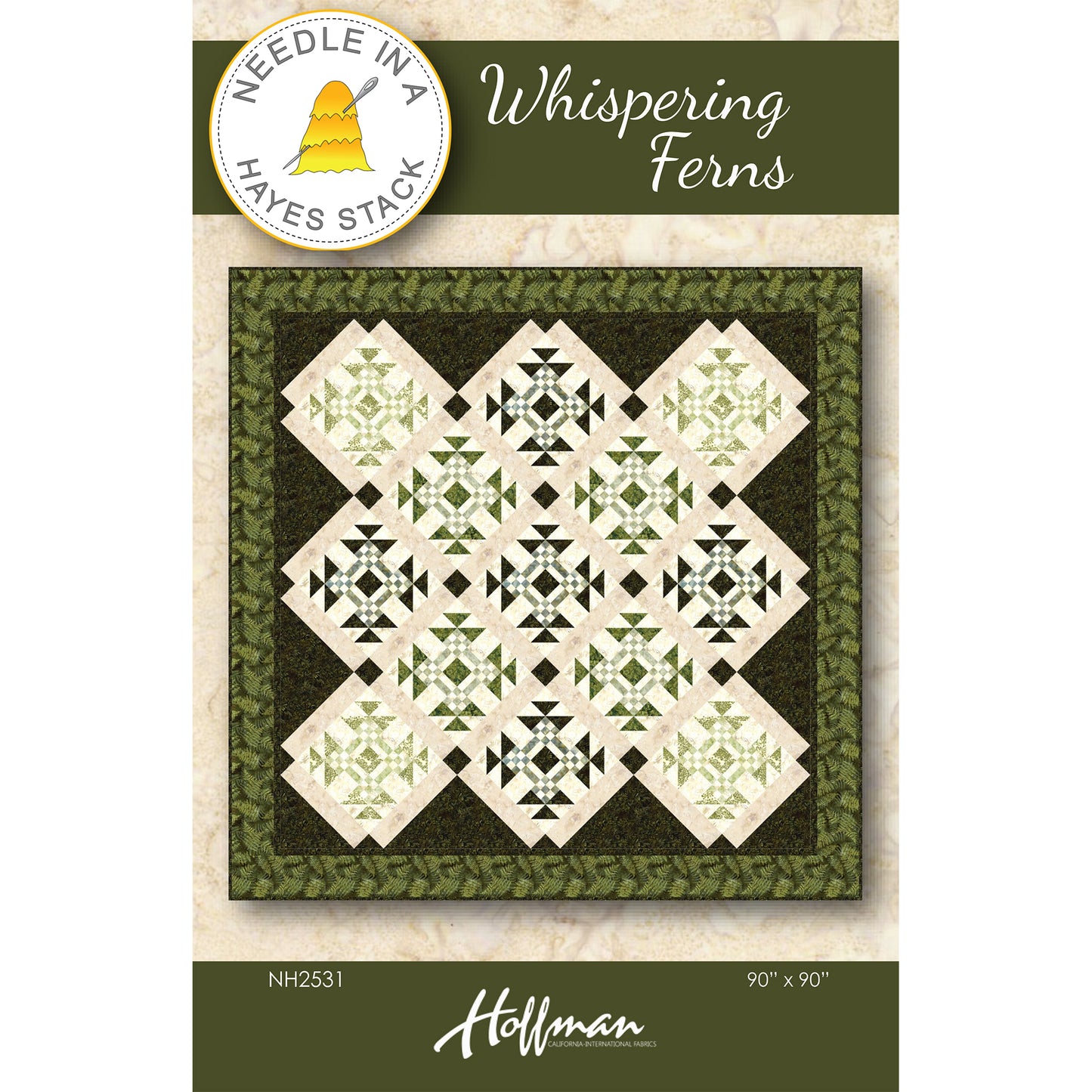 Whispering Ferns Quilt NH-2531e - Downloadable Pattern
