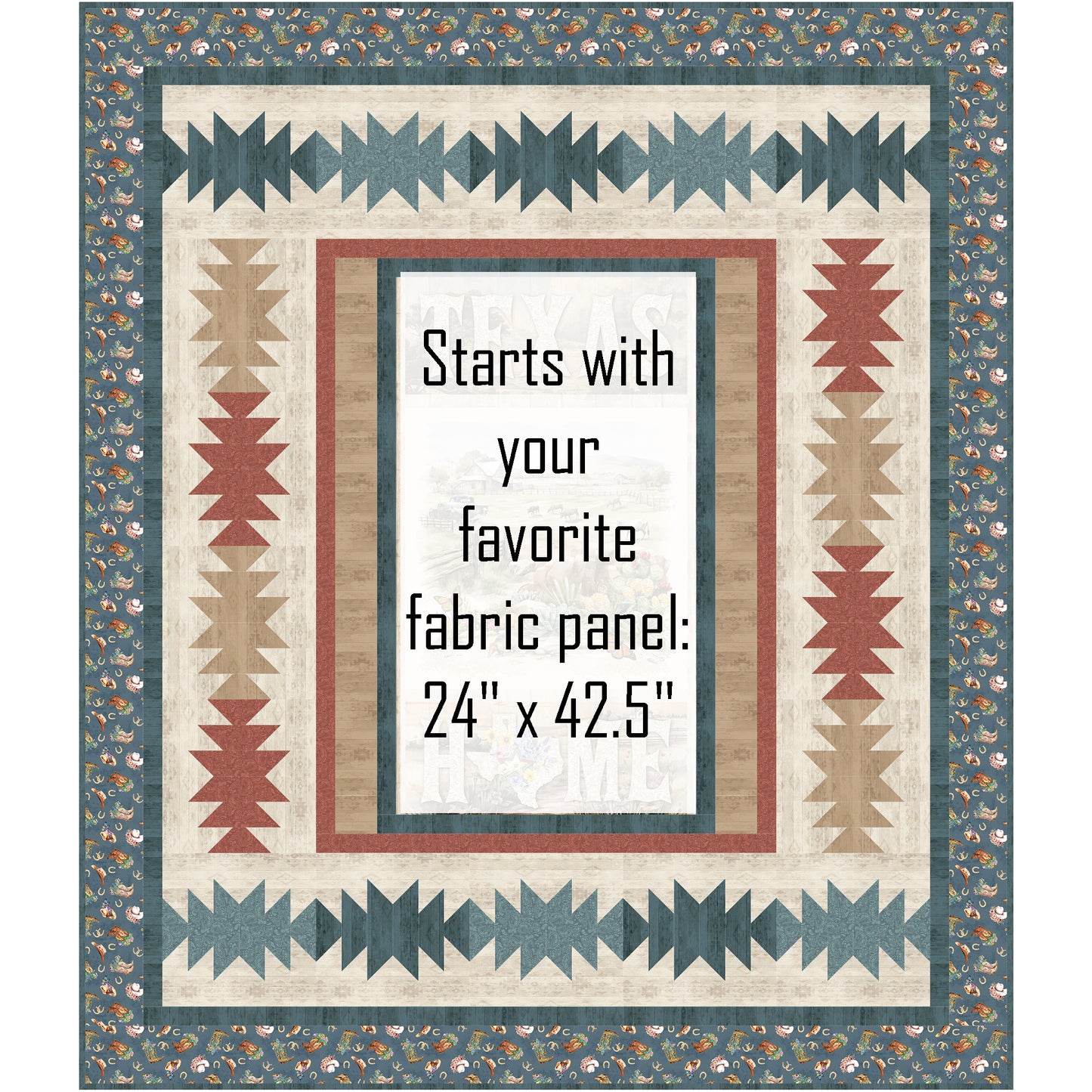 Texas Home Quilt NH-2610e - Downloadable Pattern