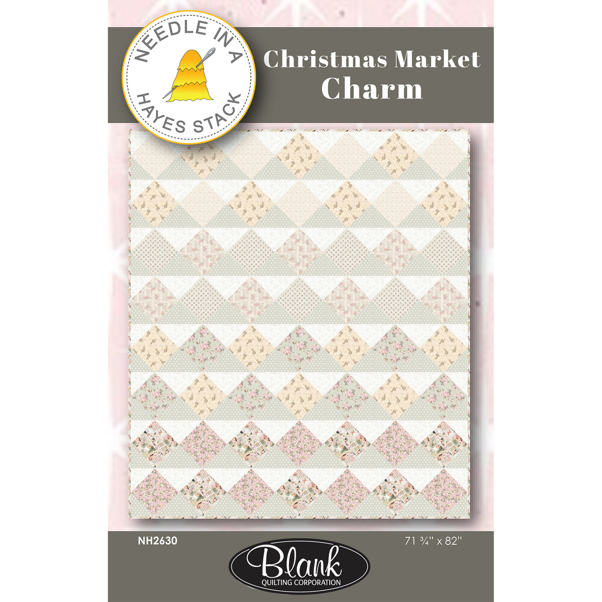 Christmas Market Charm Quilt NH-2630e - Downloadable Pattern
