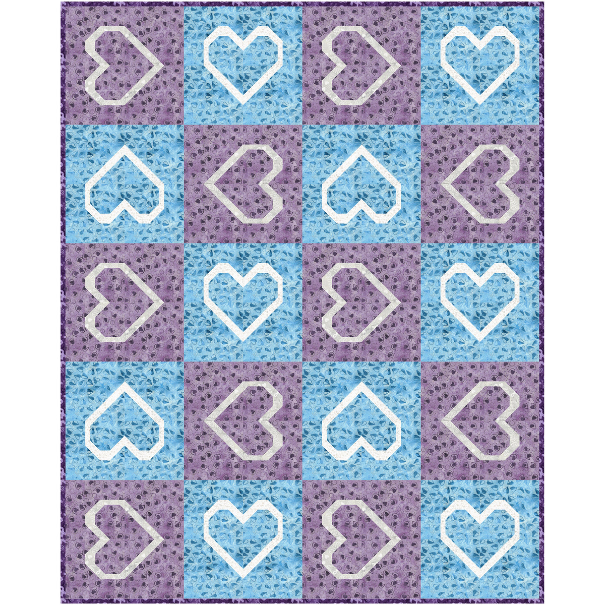 Covered with Love Quilt NH-2634e - Downloadable Pattern