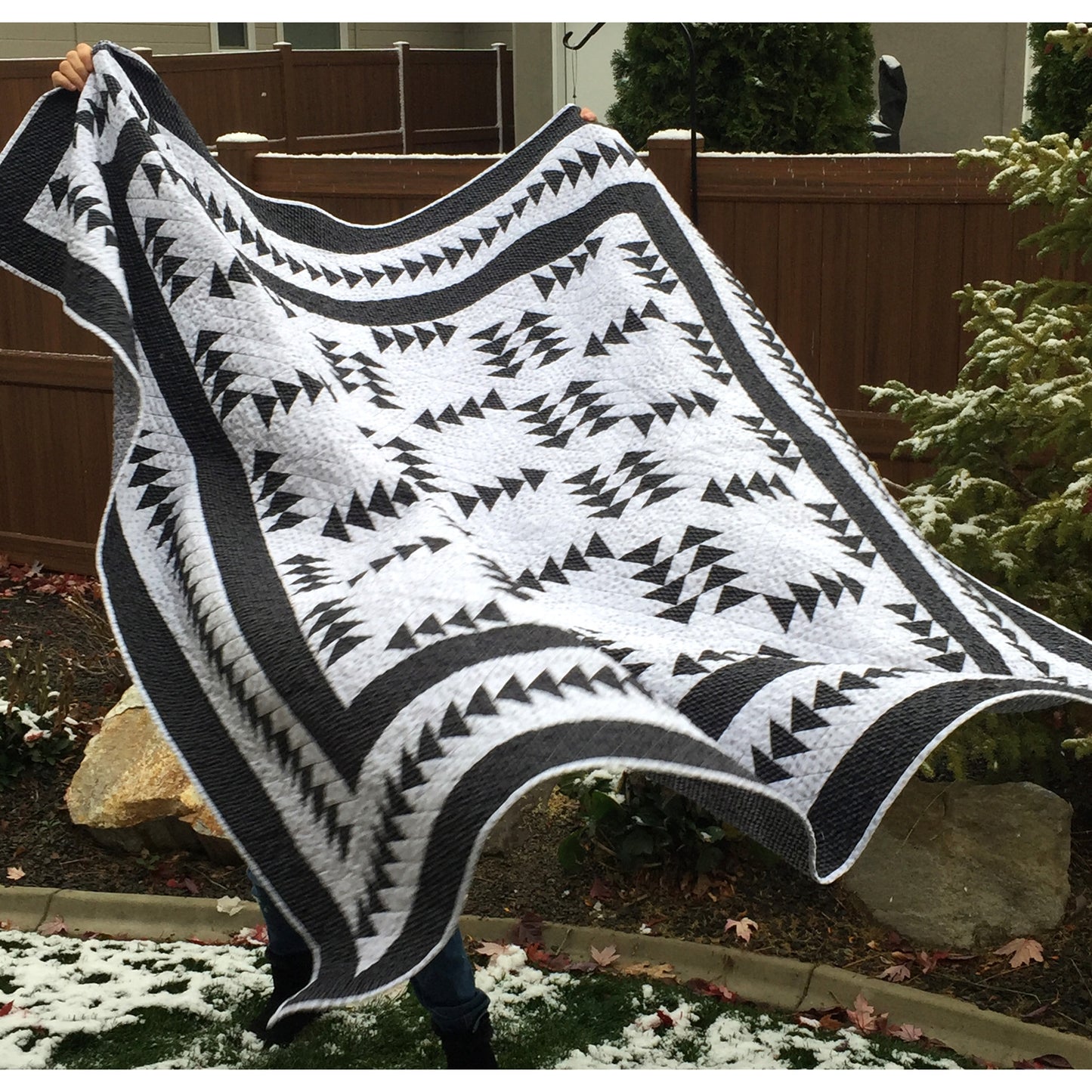 Snow Geese Quilt Pattern NMD-103 - Paper Pattern