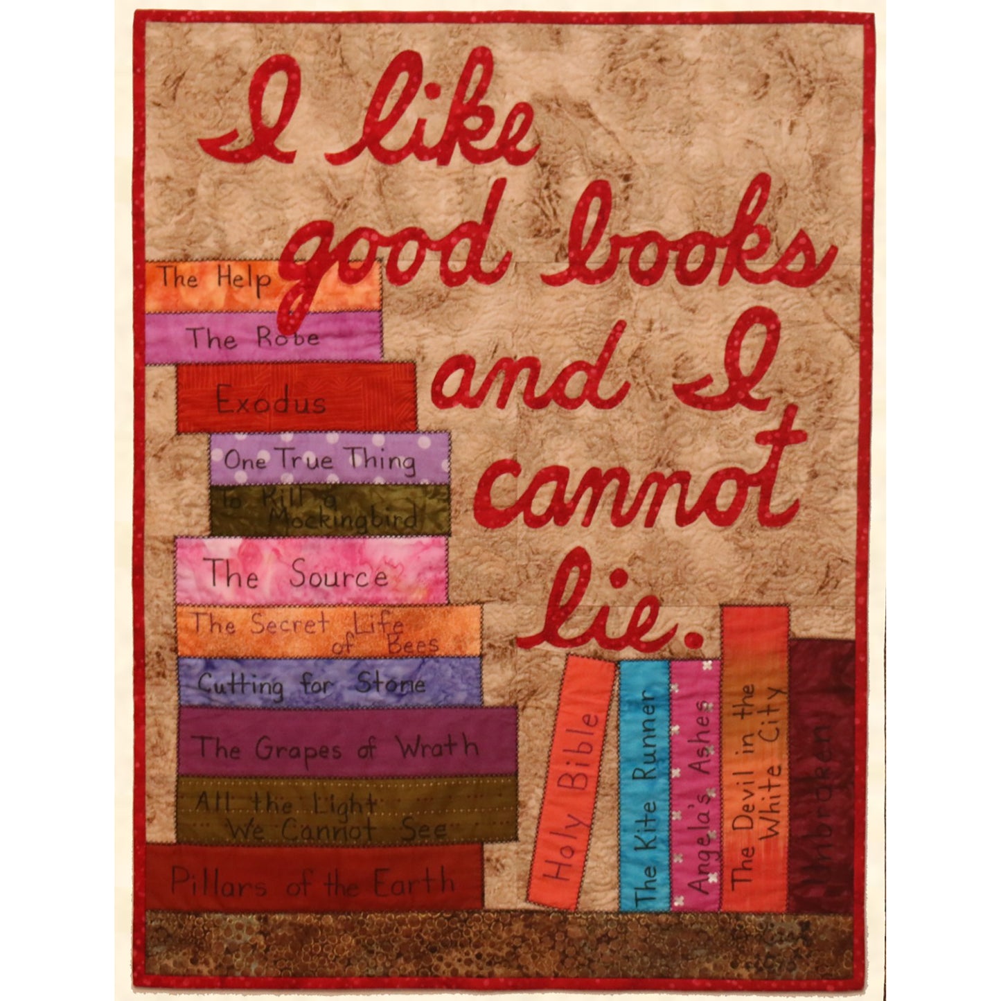 Good Books Quilt PAD-142e - Downloadable Pattern