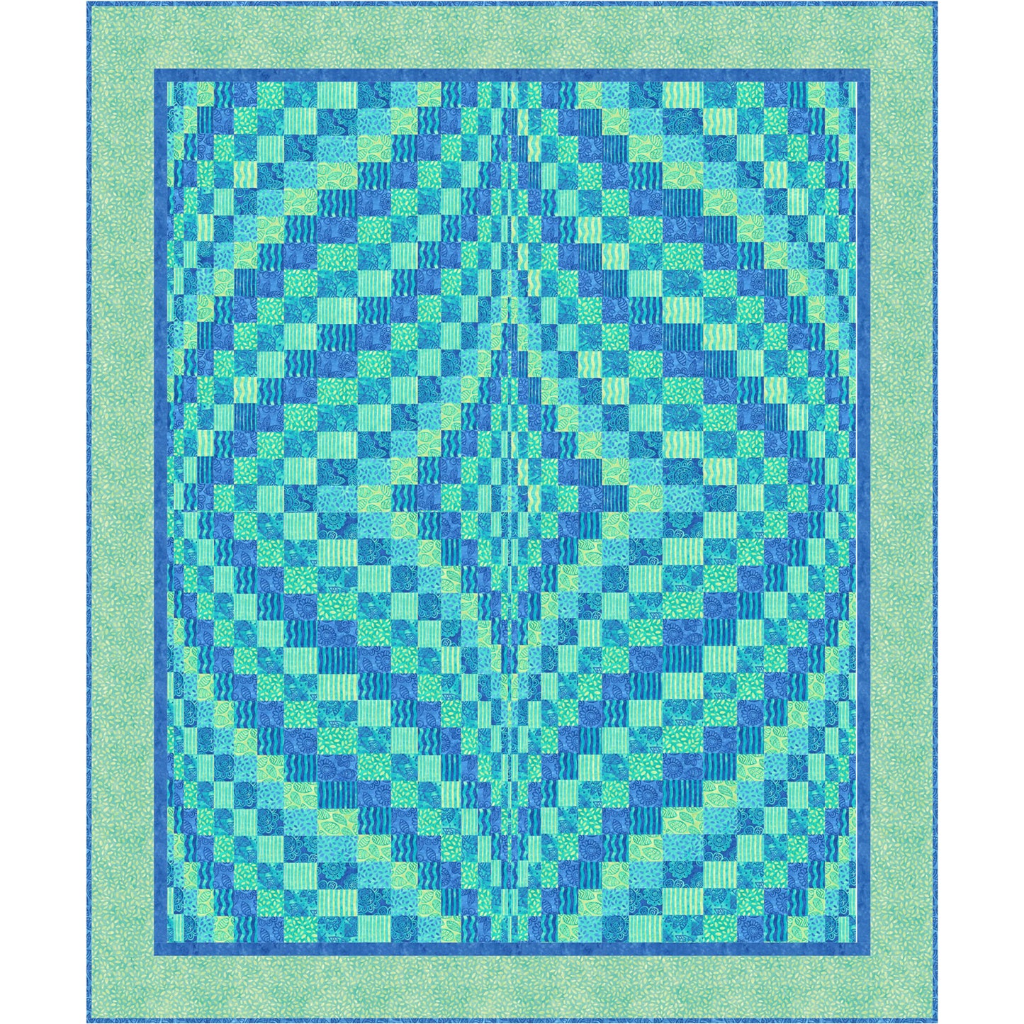 Heat Wave Quilt Pattern PC-169 - Paper Pattern