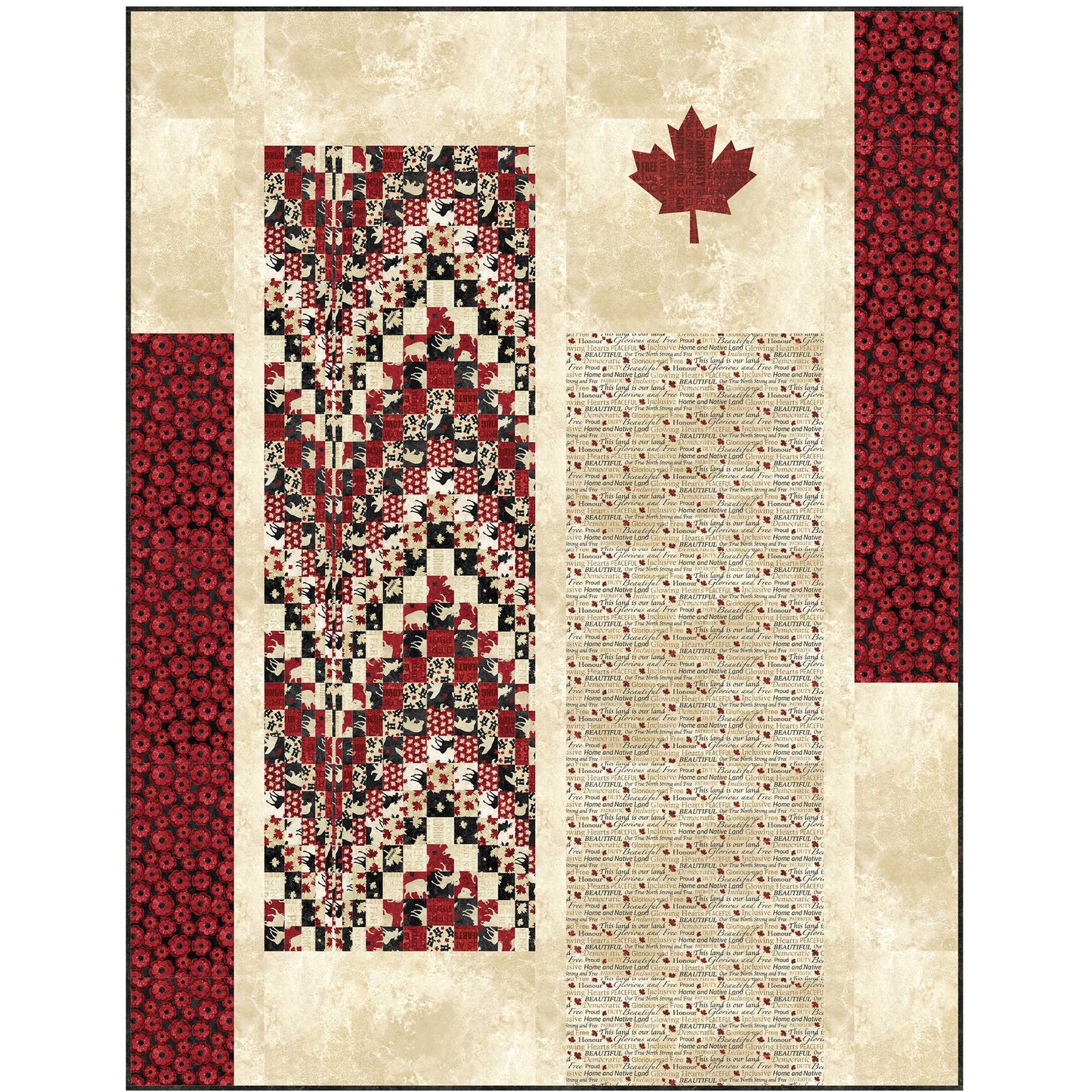 Canadian Shield Quilt Pattern PC-215 - Paper Pattern