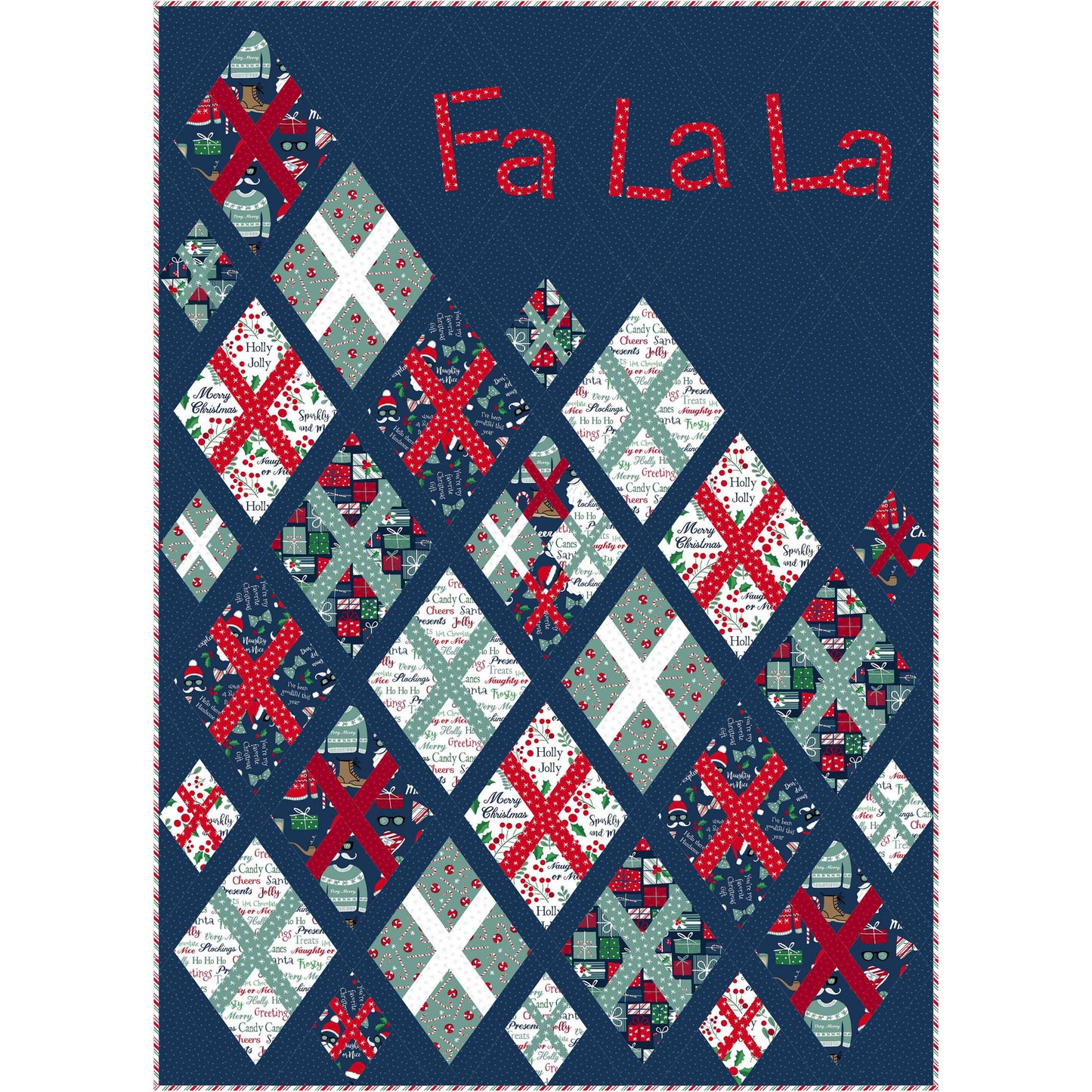 Image of the Gifts Galore quilt by Patti Carey.