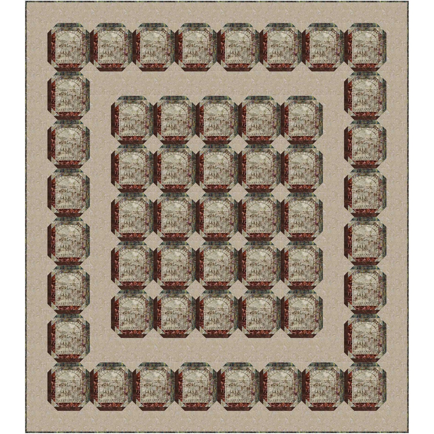 Image of the Chardonnay quilt by Patti Carey.