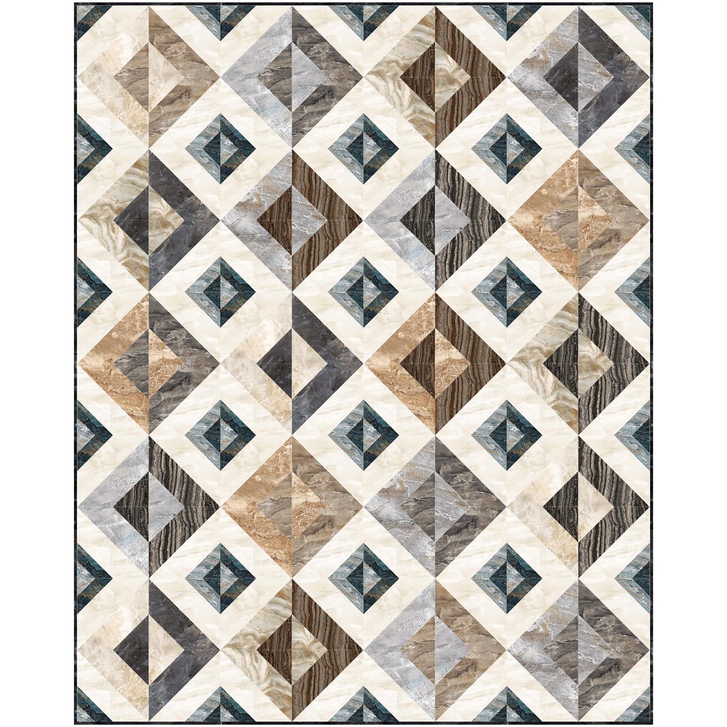 Rooftops Quilt Pattern PC-292 - Paper Pattern