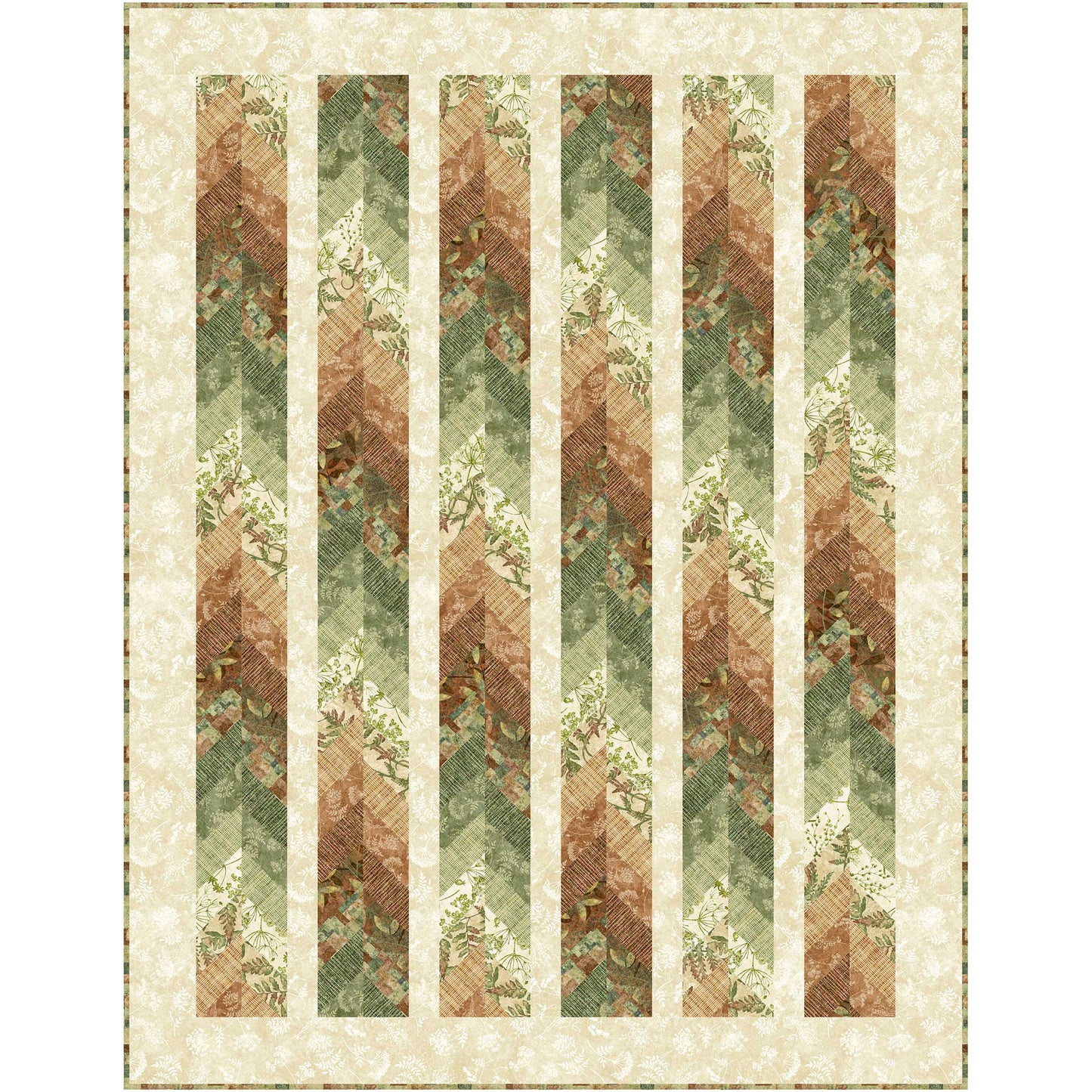 Chevrons Quilt PC-350e - Downloadable Pattern