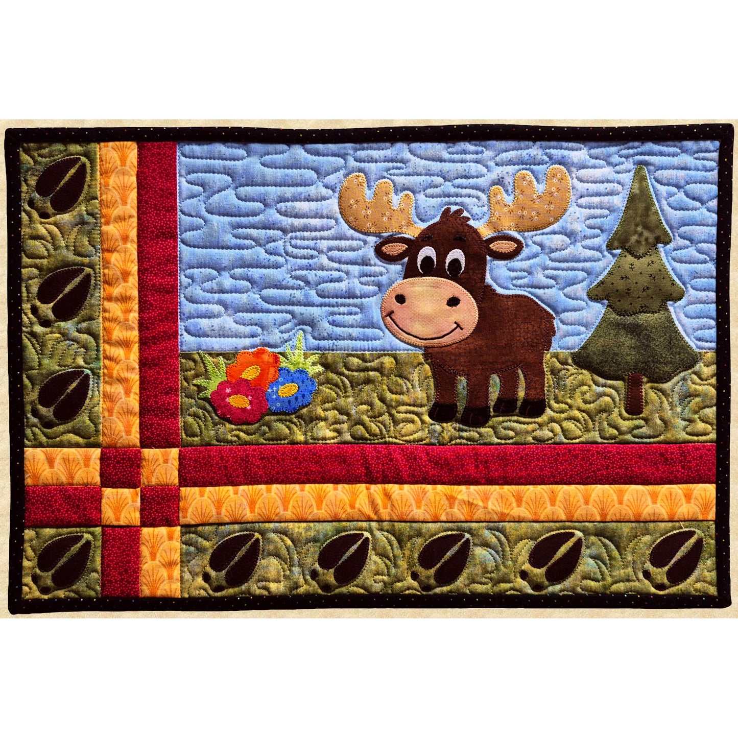 Moose Tracks Placemats Pattern PPP-090 - Paper Pattern