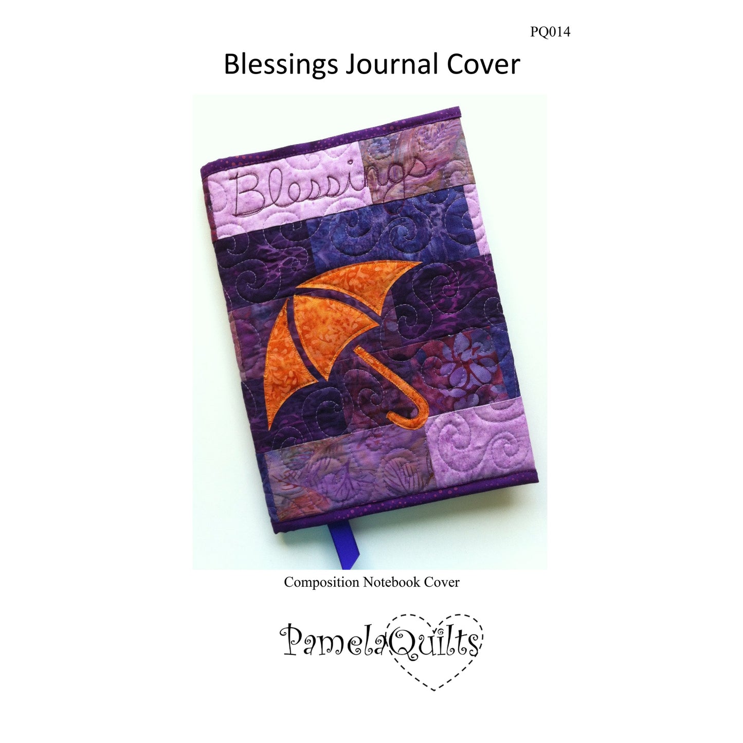 Blessings Journal Cover PQ-014e - Downloadable Pattern