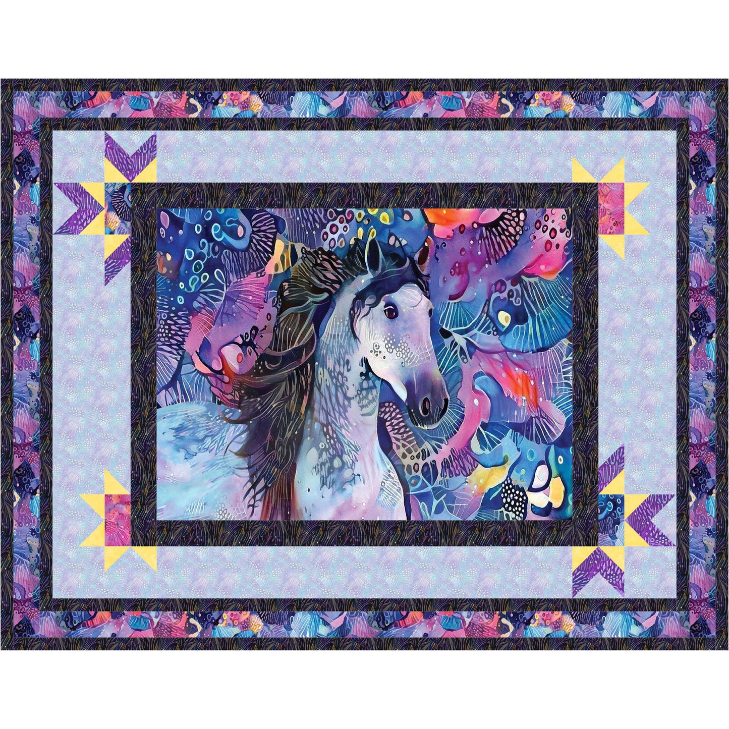 Midnight Runner Quilt PS-1024e - Downloadable Pattern