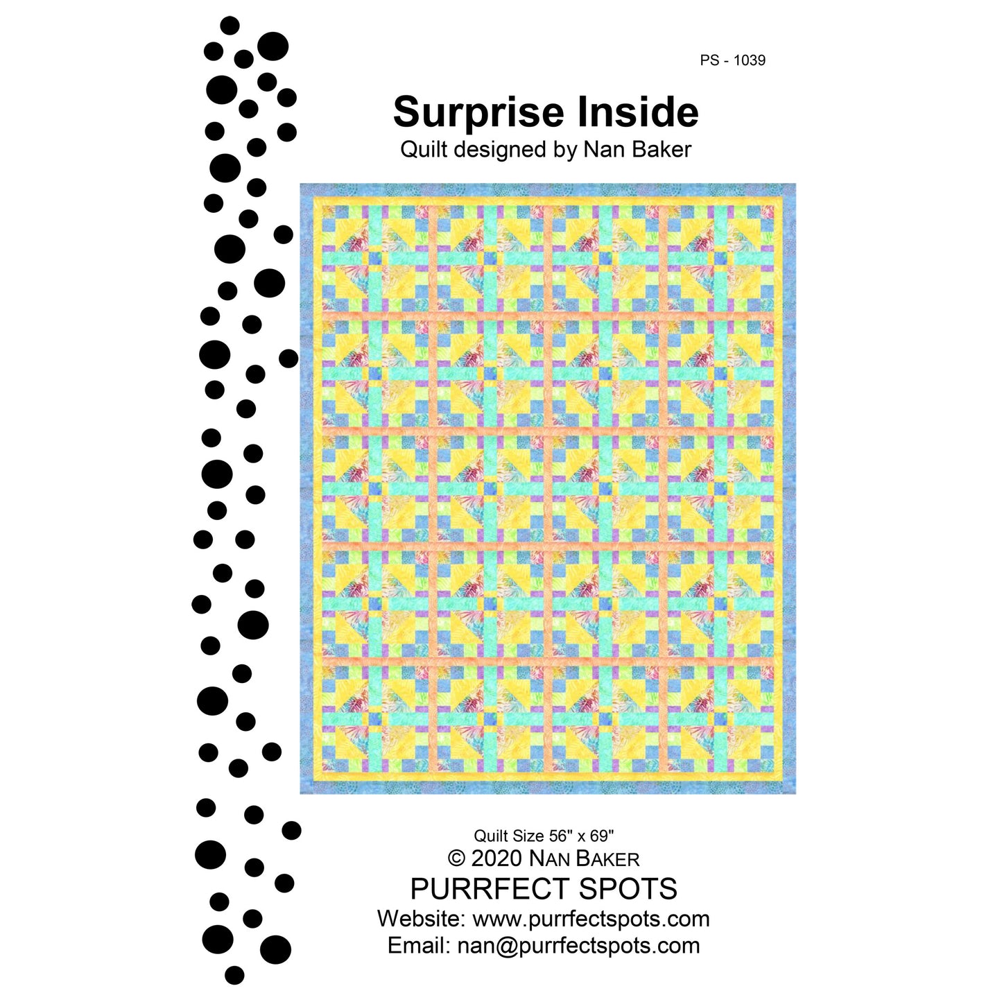Surprise Inside Quilt PS-1039e - Downloadable Pattern