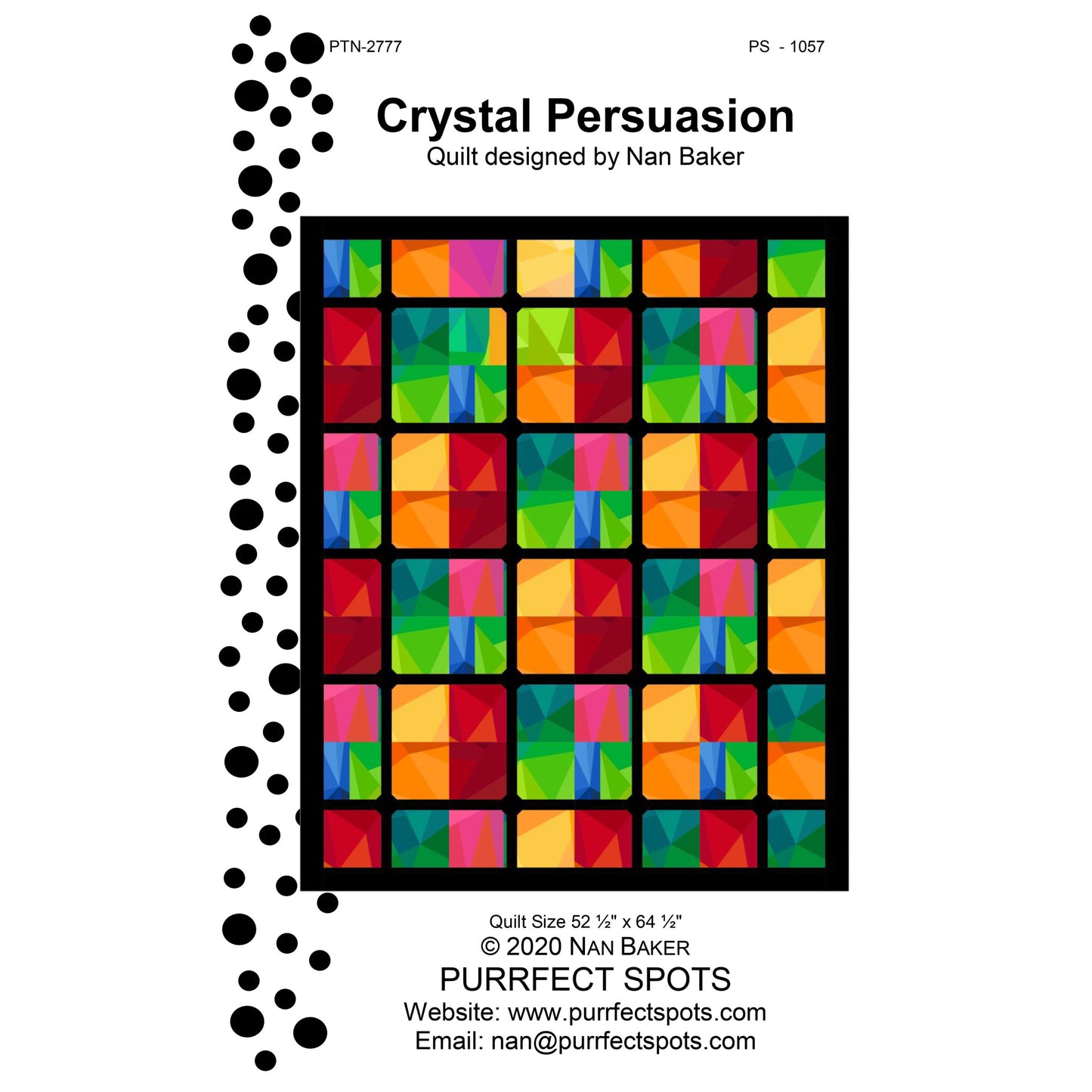 Crystal Persuasion Quilt PS-1057e - Downloadable Pattern