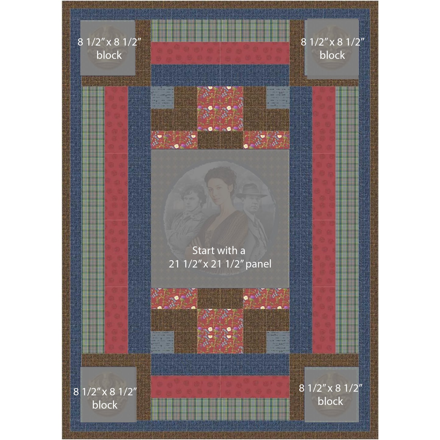 Passages of Time Quilt Pattern PS-948 - Paper Pattern
