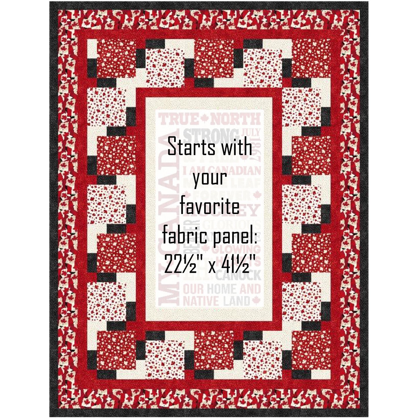 Canada Eh! Quilt Pattern PWS-478w - Wholesale Product
