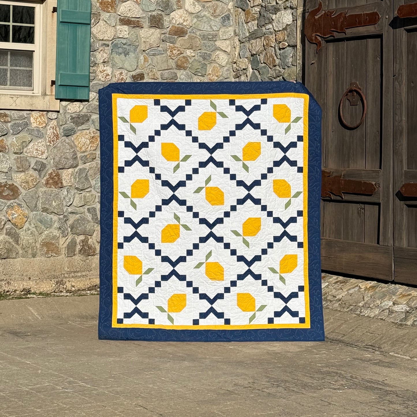 Amalfi Lemons Quilt QC-3001e - Downloadable Pattern