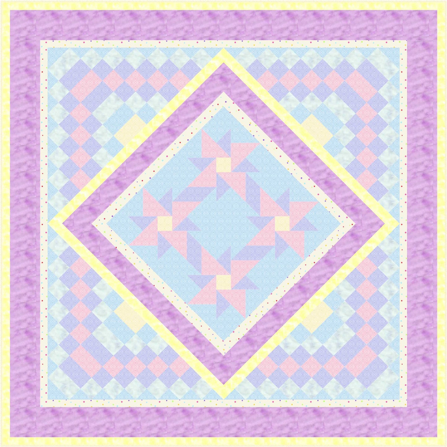 Lola's Dance Quilt QN-029e - Downloadable Pattern