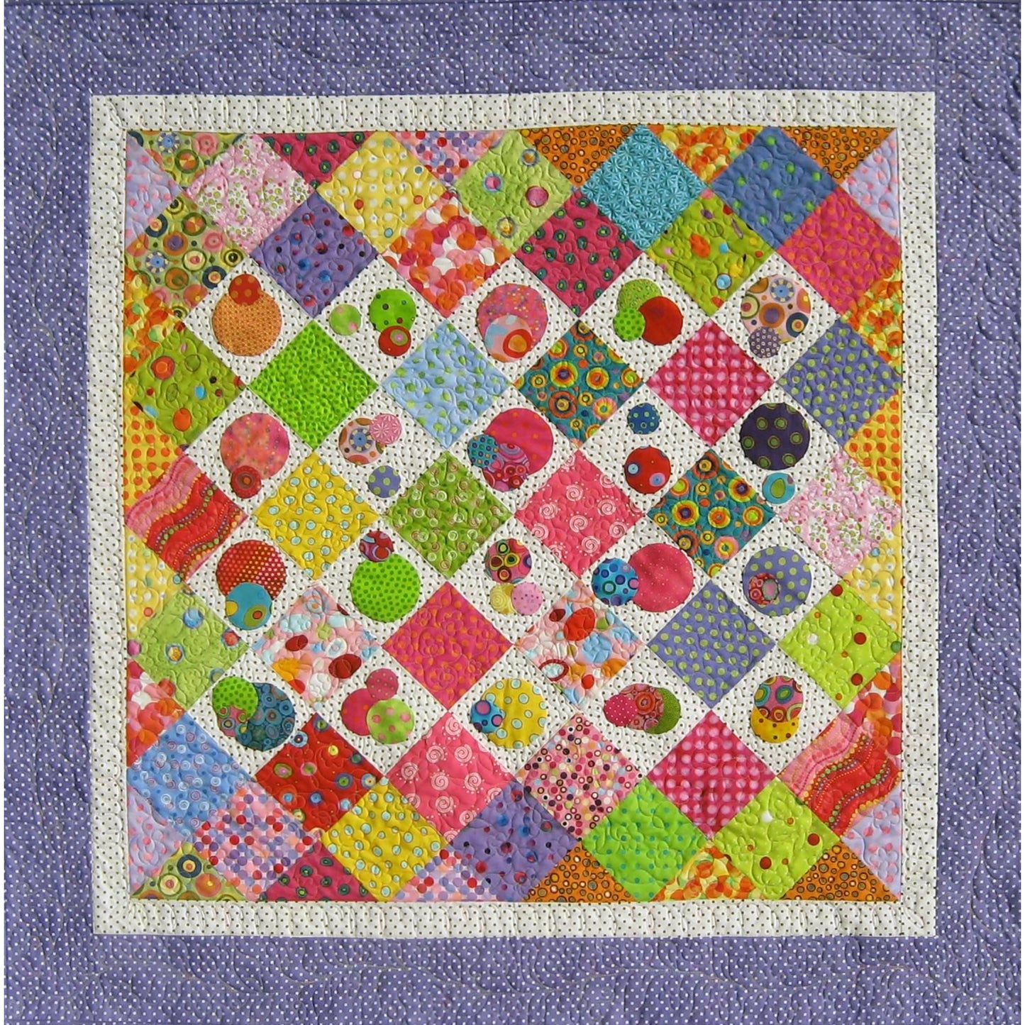 Accent on Charms Quilt Pattern - Straight to the Point Series QW-23 - Paper Pattern