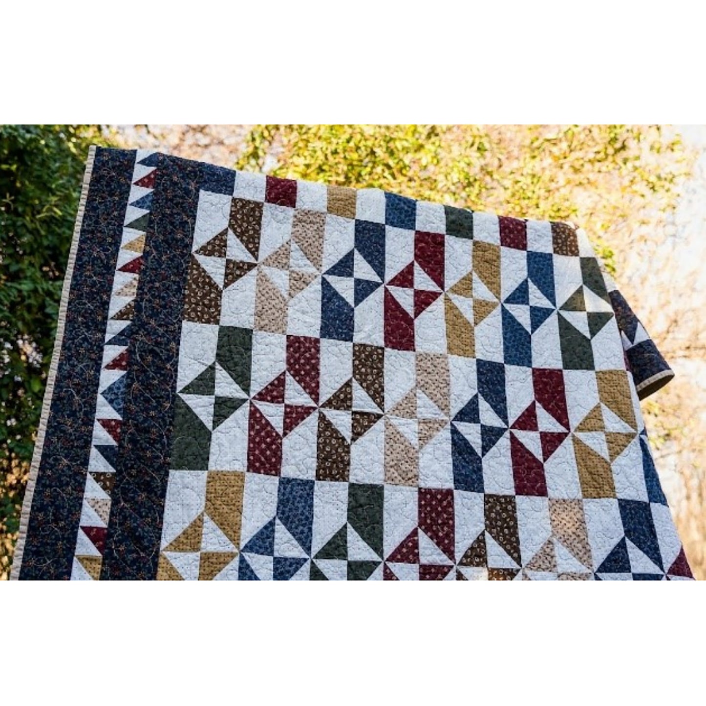 Fat Quarter Twist Quilt SCC-108e - Downloadable Pattern