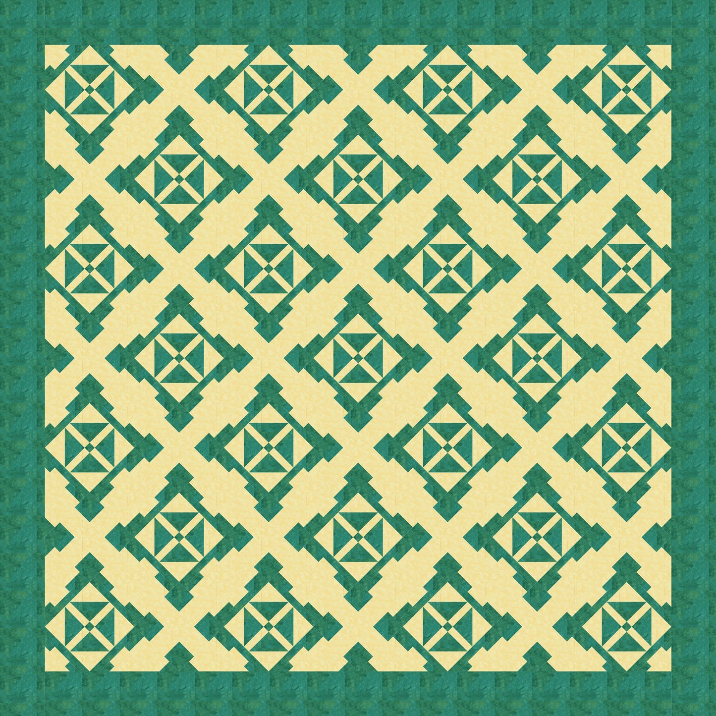 Castille Quilt Pattern SDD-105 - Paper Pattern