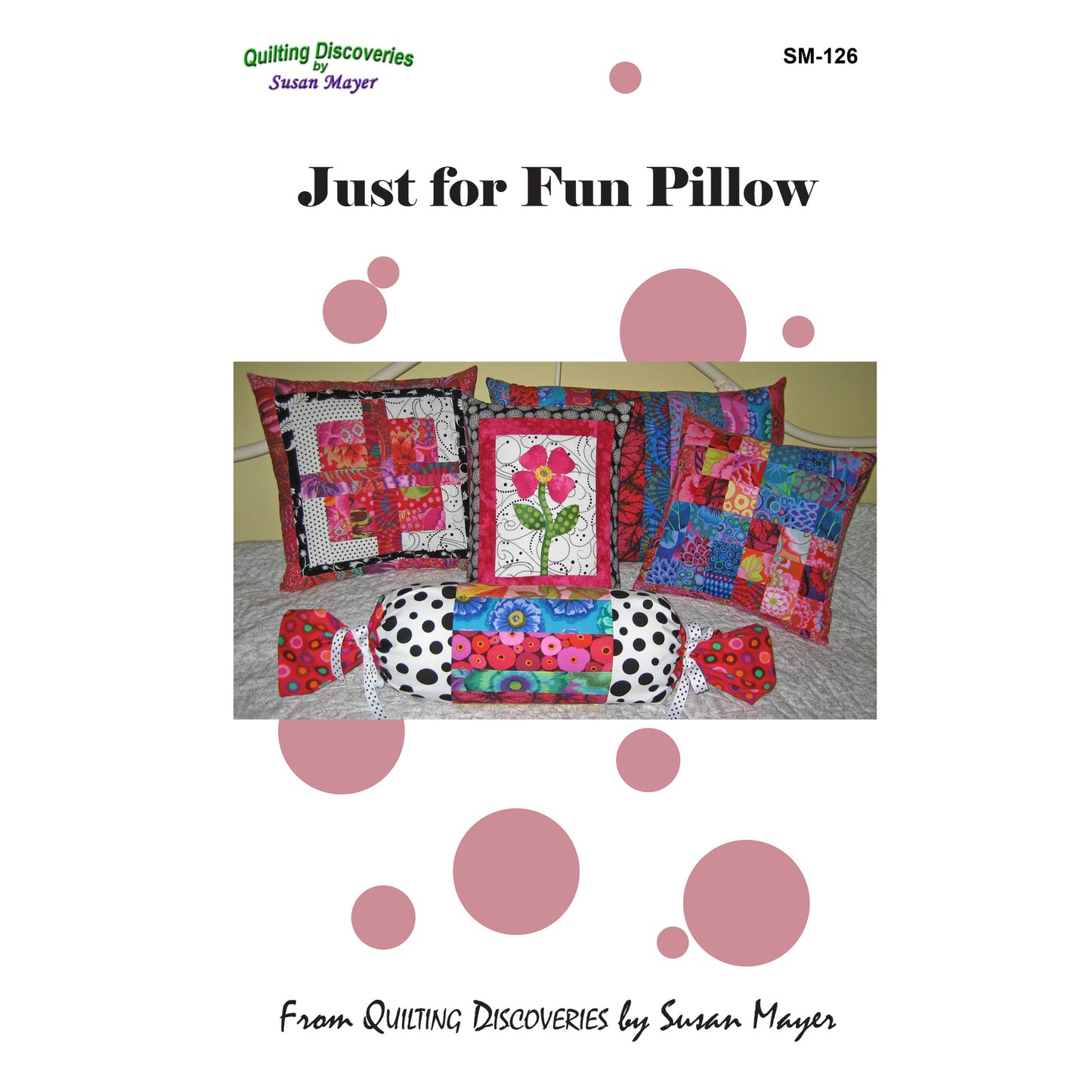 Just for Fun Pillow Pattern SM-126 - Paper Pattern