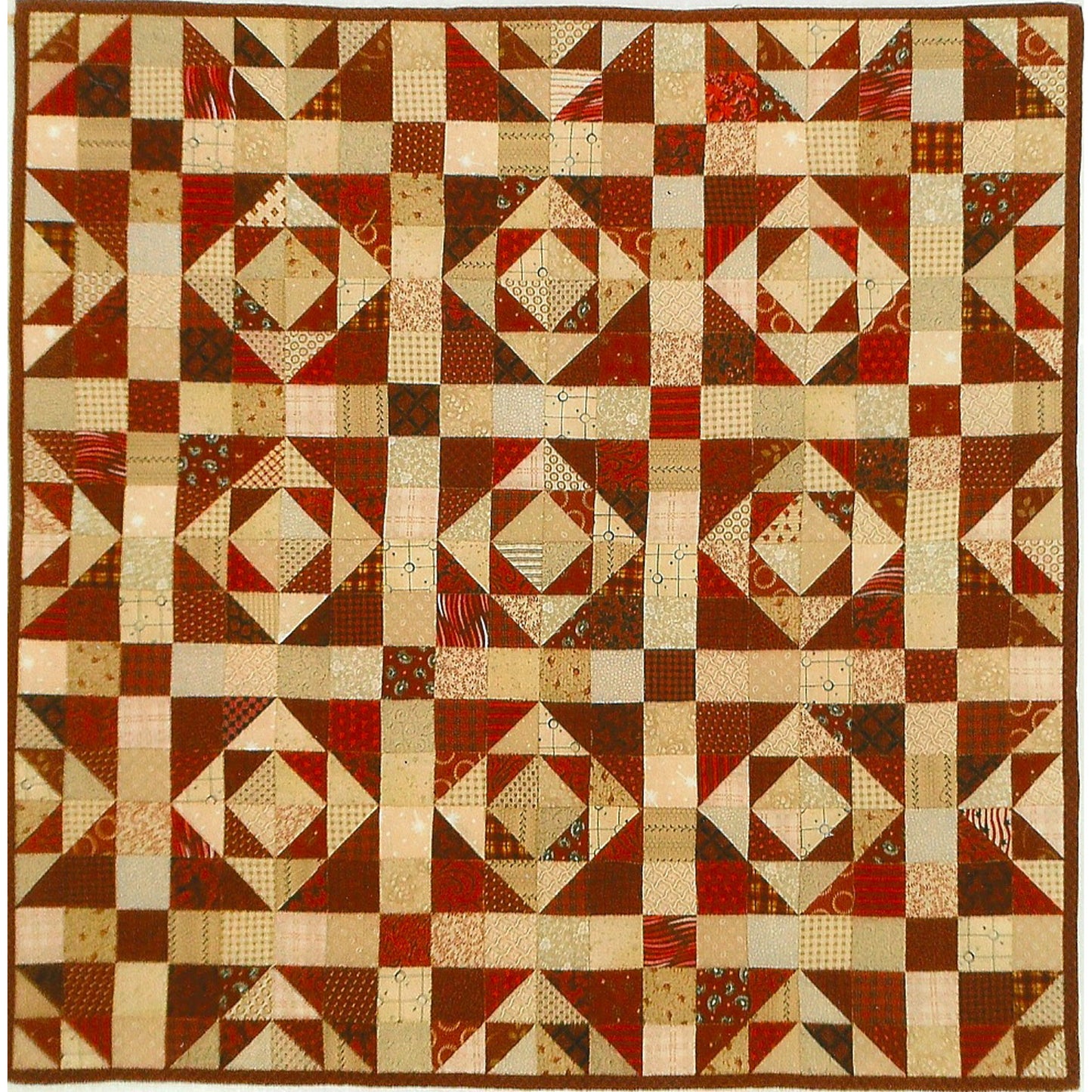 Hens and Chicks Quilt SP-102e - Downloadable Pattern