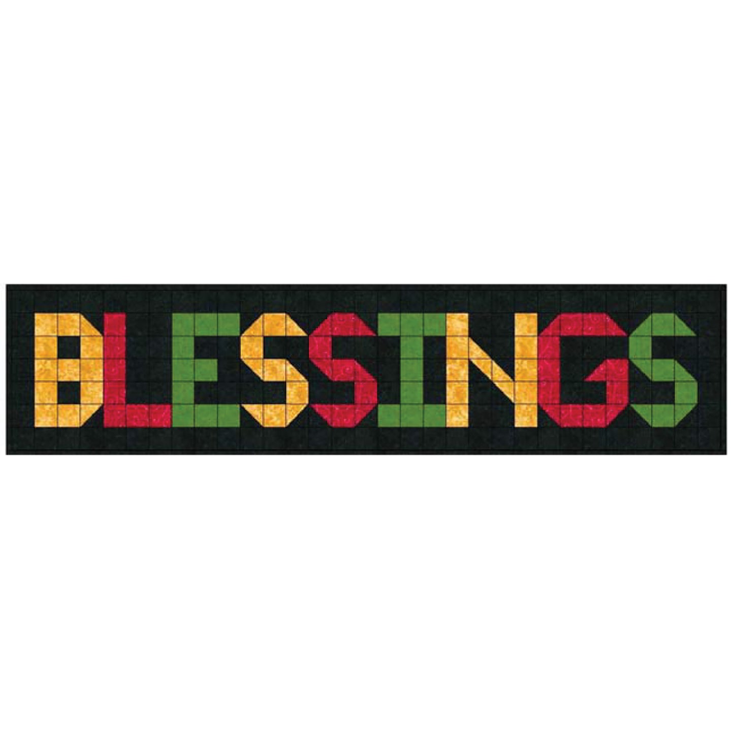 Give Thanks, Blessings Wall Hanging Pattern SP-202 - Paper Pattern