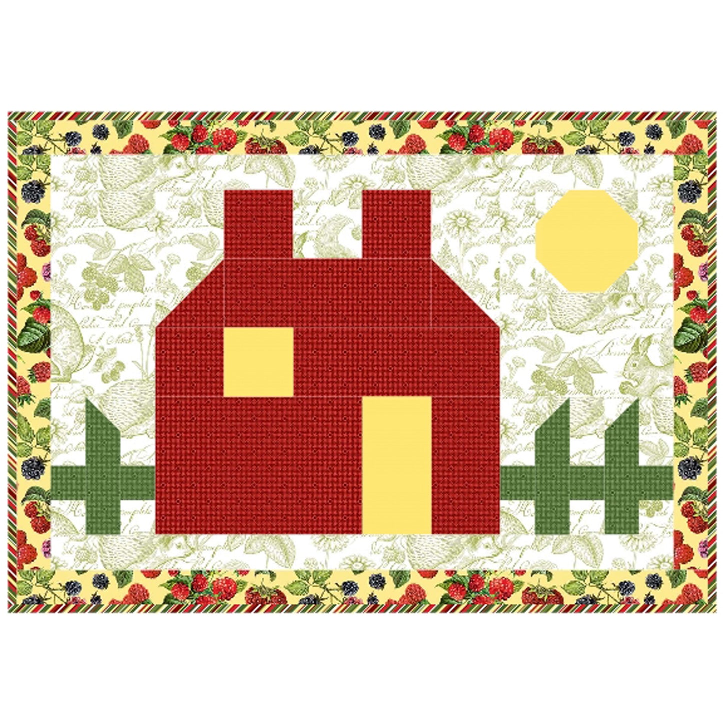 Picnic Time Quilt and Placemats SP-225e - Downloadable Pattern