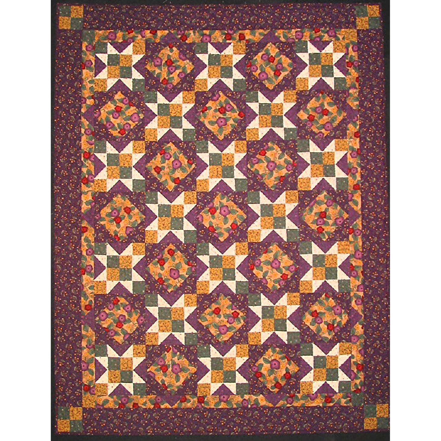 Royal Gems Quilt TL-04e - Downloadable Pattern