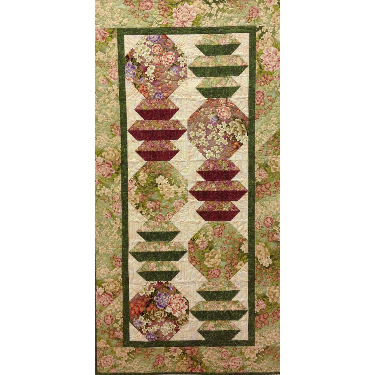 Serene Lanterns Quilt TL-18e - Downloadable Pattern