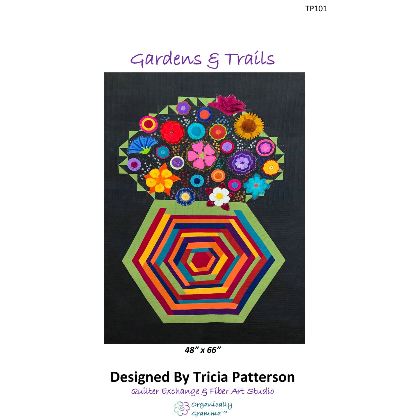 Gardens & Trails Quilt TP-101e - Downloadable Pattern