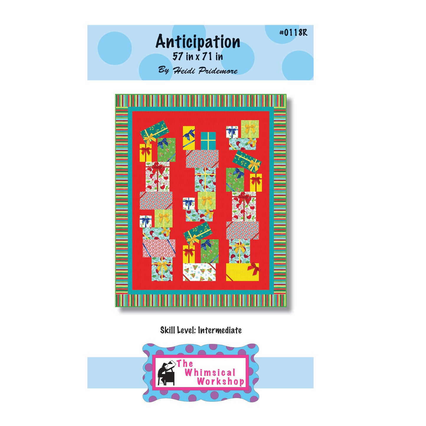 Cover image of pattern for Anticipation Quilt.